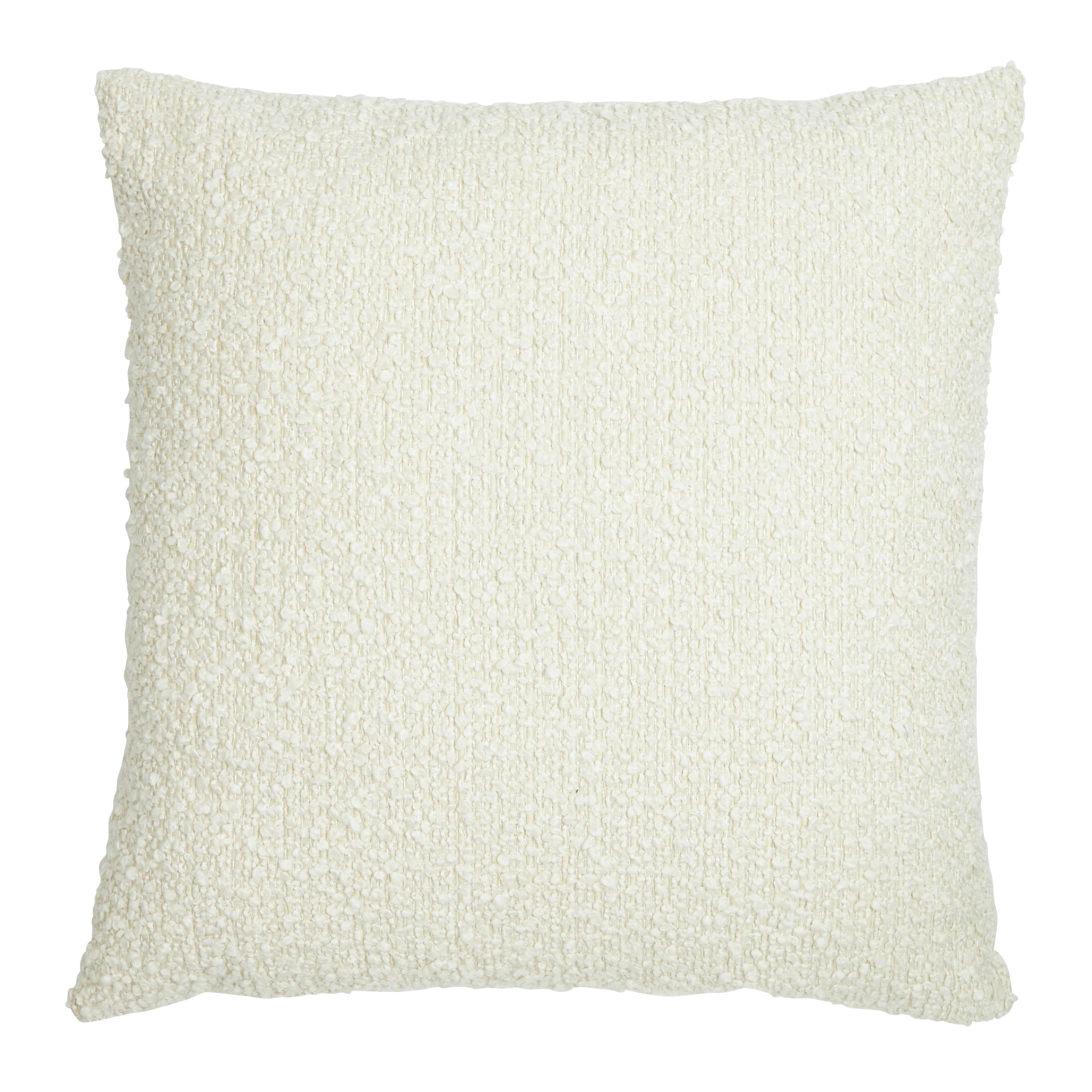 Moment putetrekk bouclé offwhite 50x50