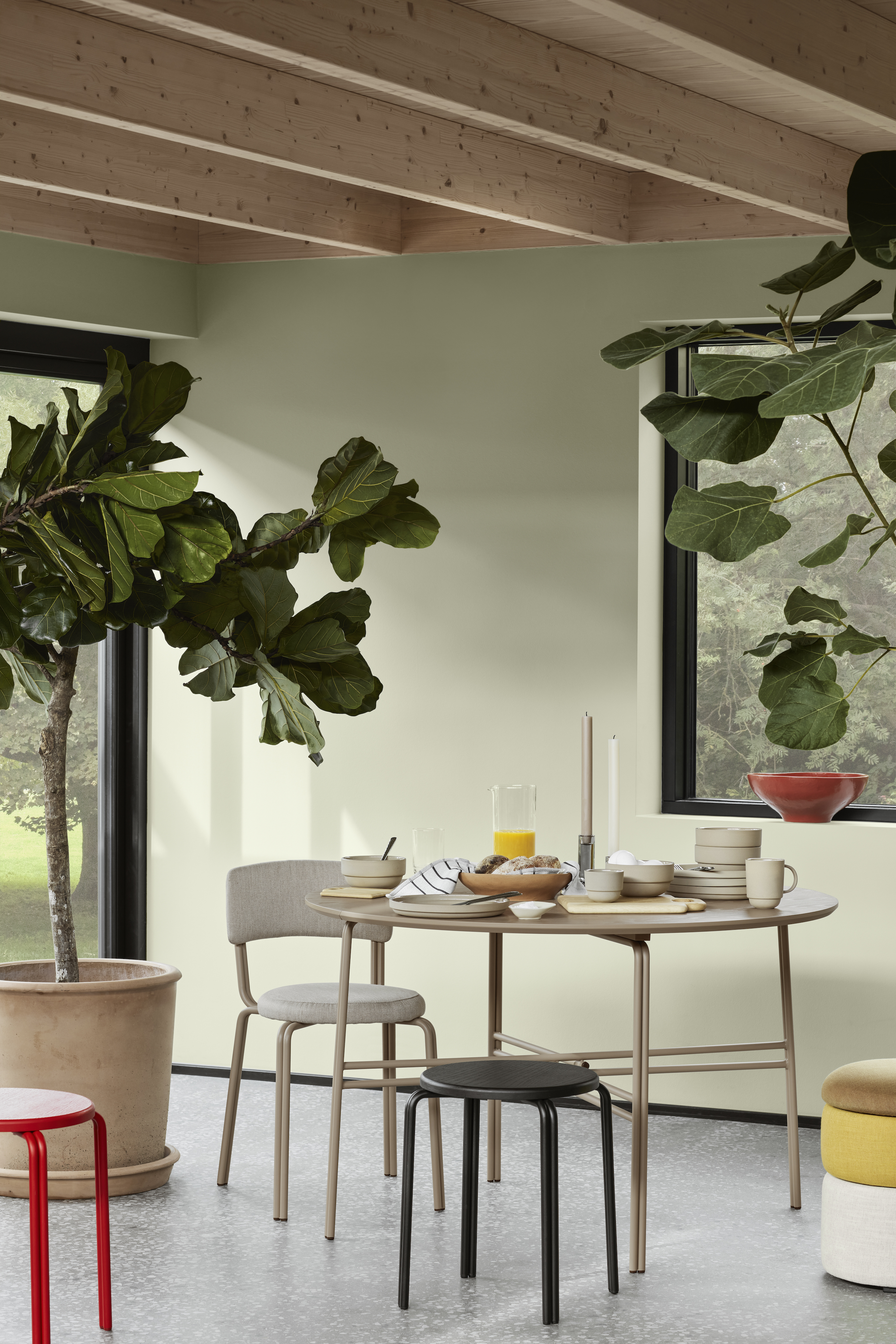 Broste Copenhagen Rolf Pot Antique Beige Ø50