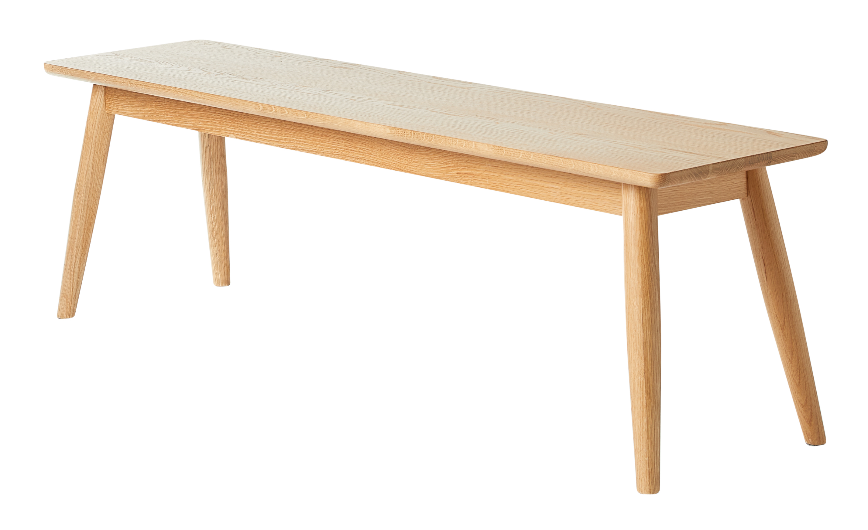 Nordic Home Sofia Bank Natural Oak 150cm