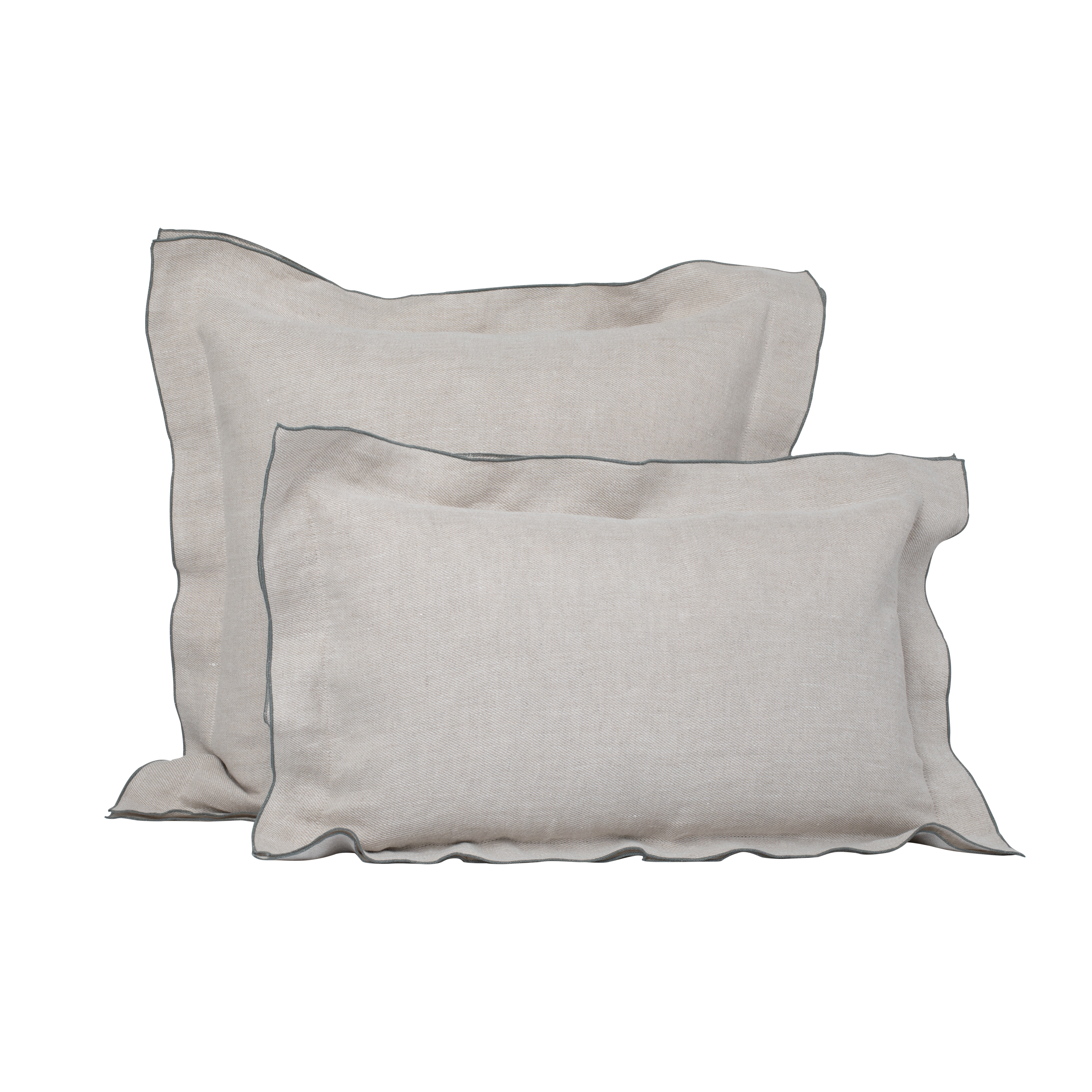Mille Notti - Siena Putevar Beige/Grønn 50 x 50 - Dekorativt putetrekk