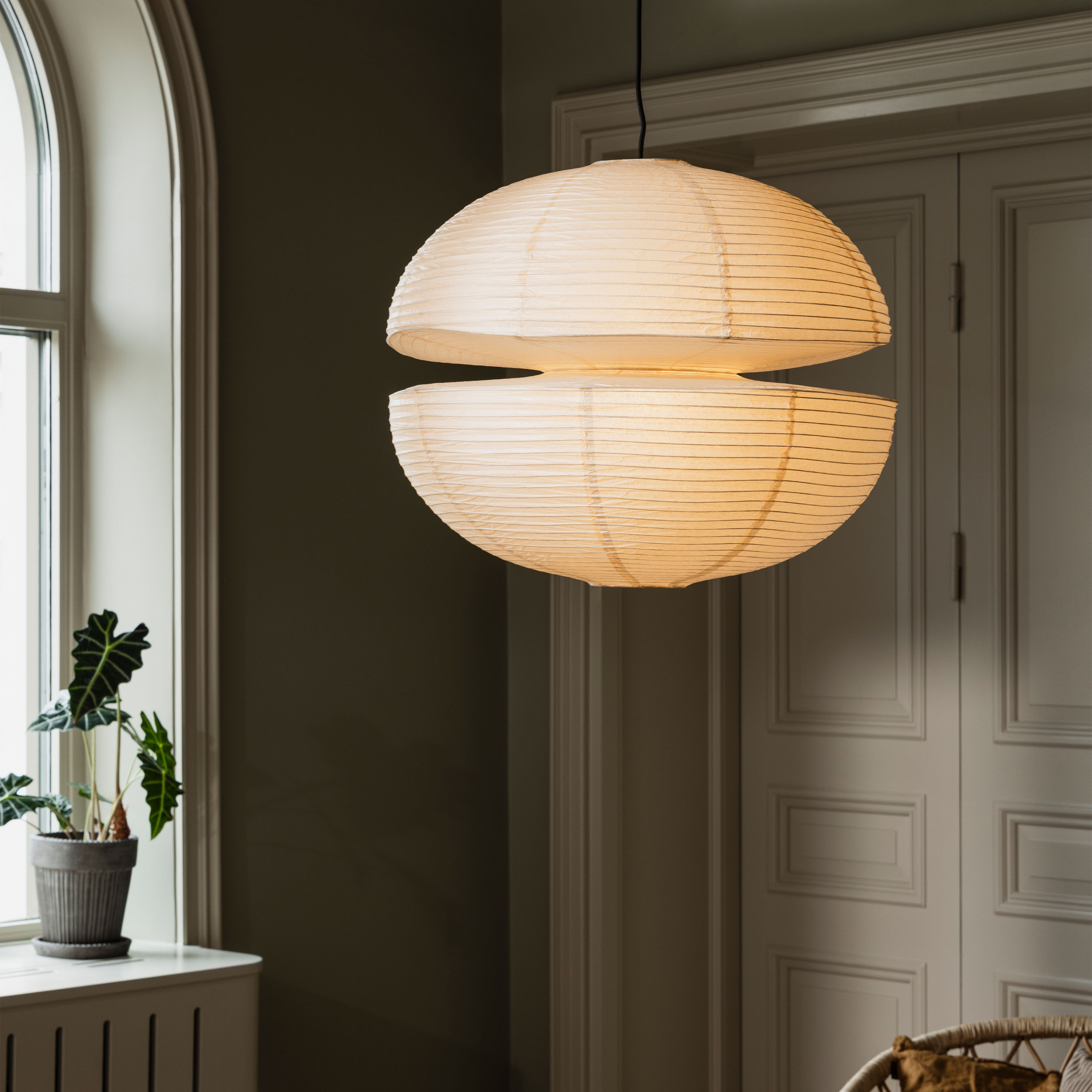 Globen Lighting Mela Lampeskjerm Beige 60cm