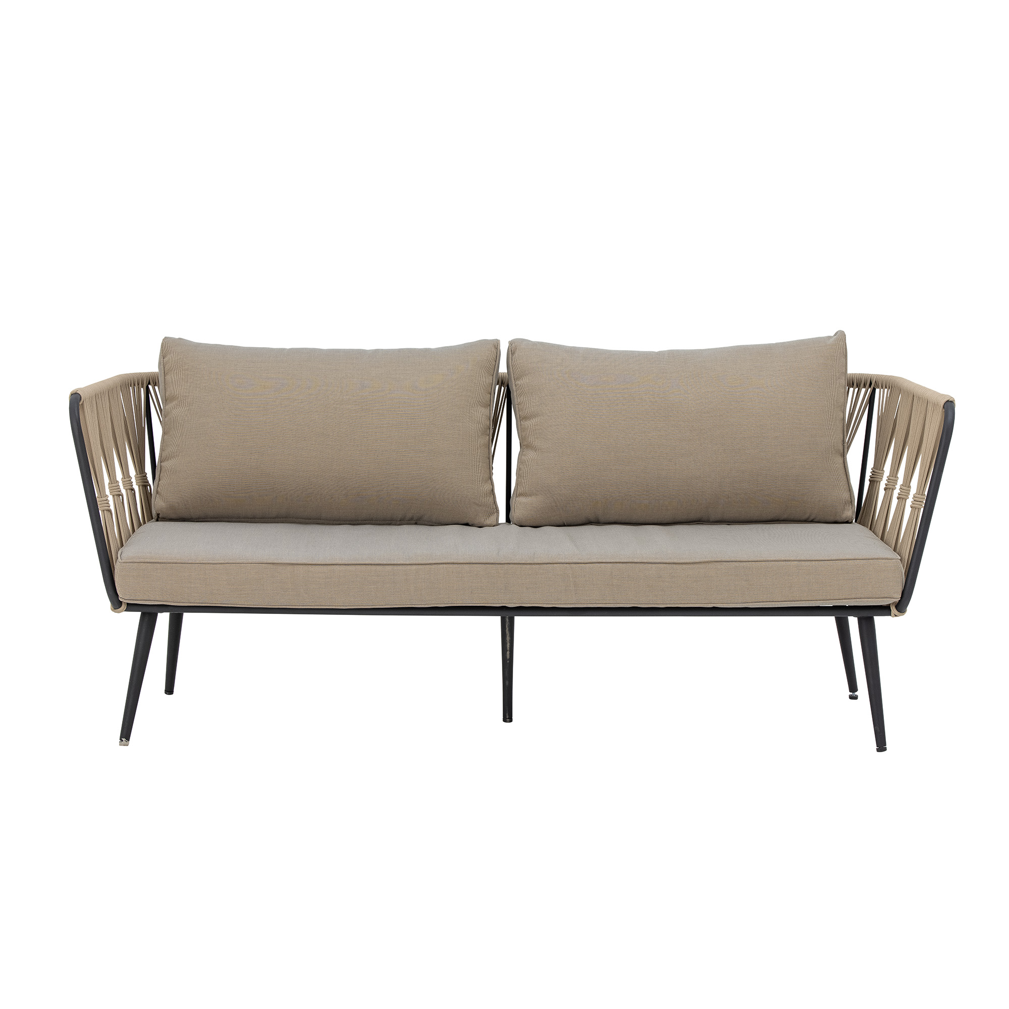 Bloomingville - Pavone Loungesofa Braun 174cm - Gartensofa