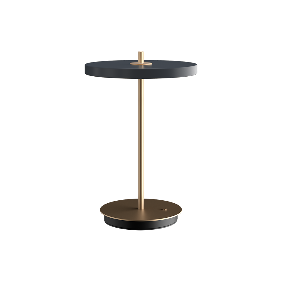 Umage - Asteria Move Pöytävalaisin Anthracite Harmaa - Stål, aluminium, PMMA - Pöytävalaisimet