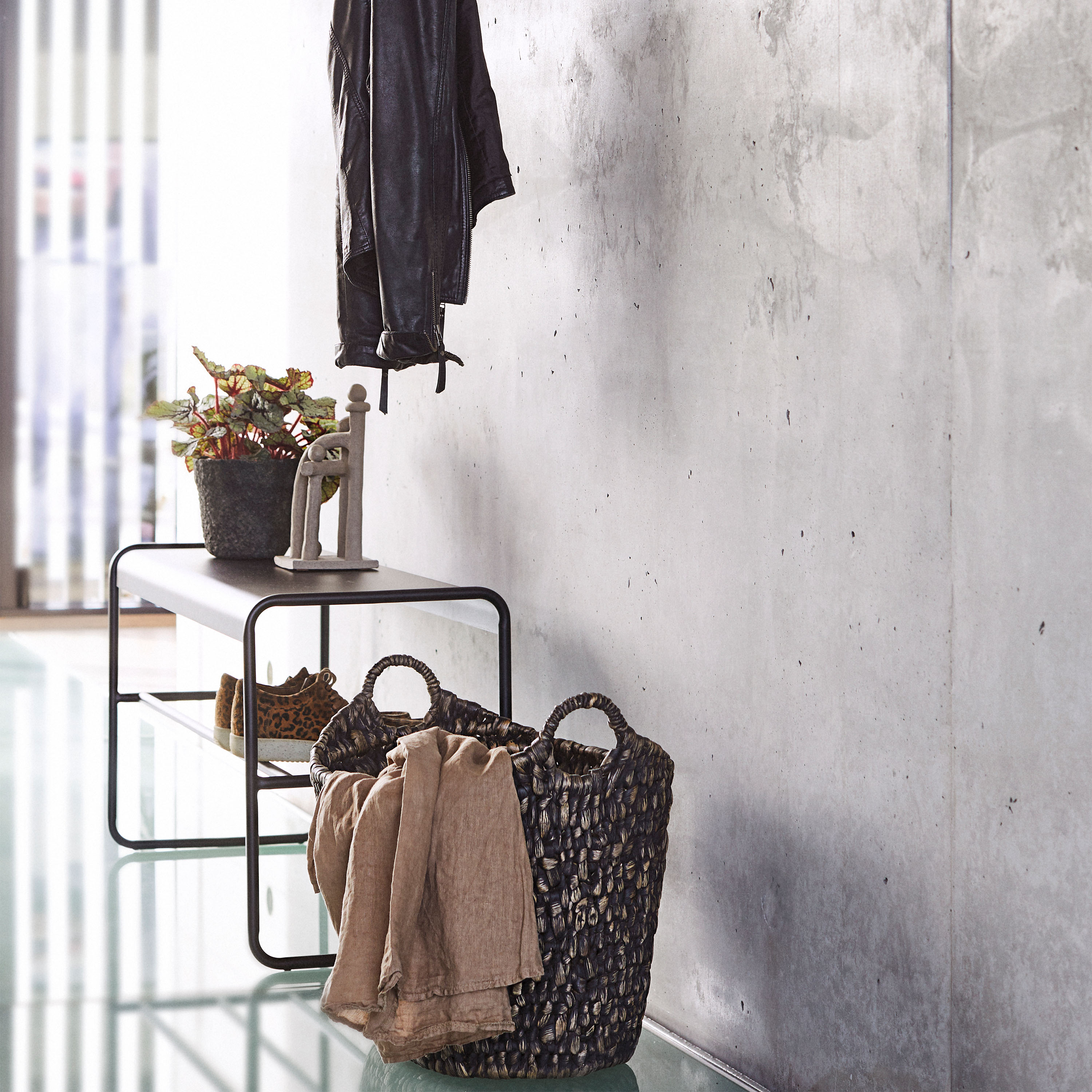 Muubs Copenhagen Bänk Black Iron 90x47