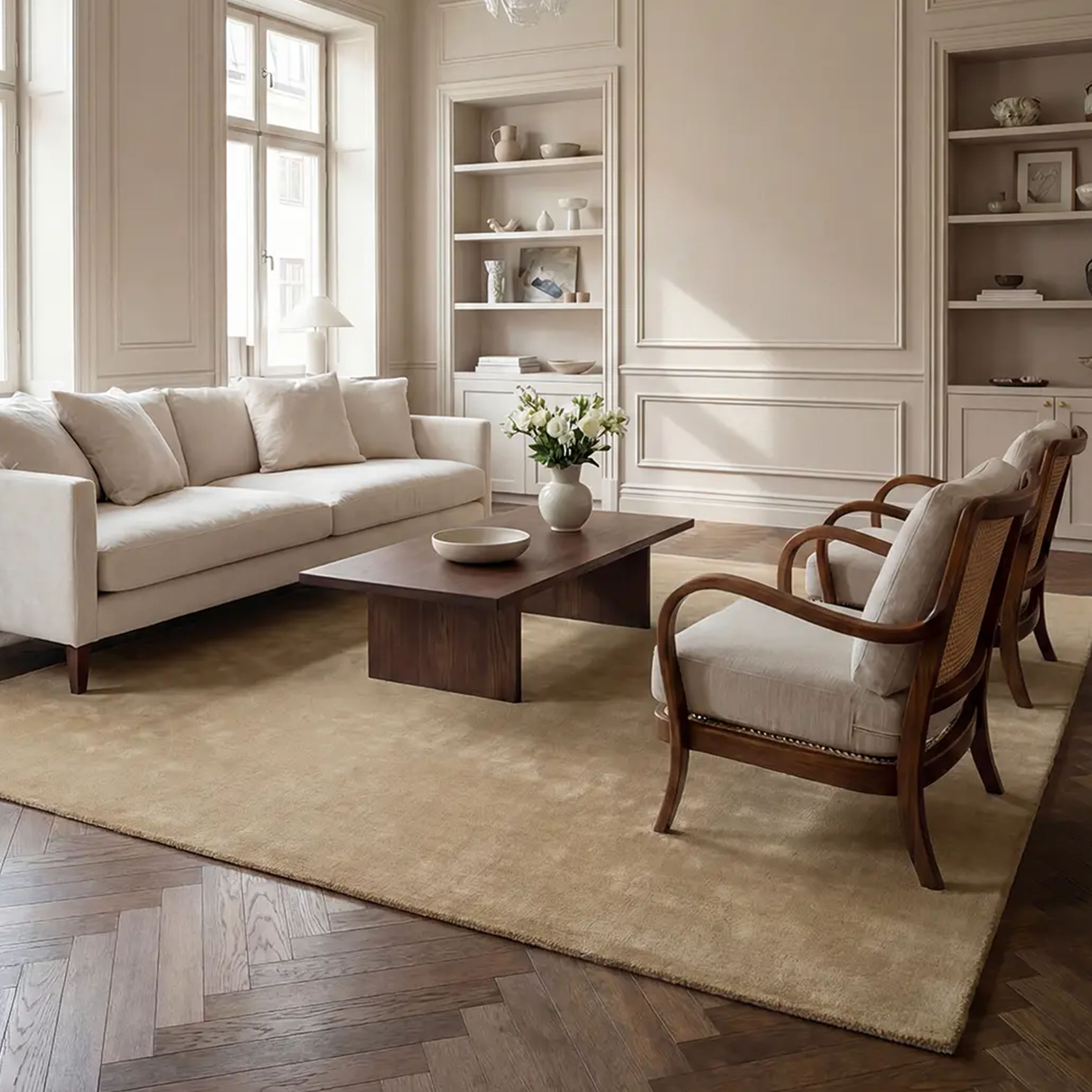Classic Collection Solid Ullmatta Wheat 200x300