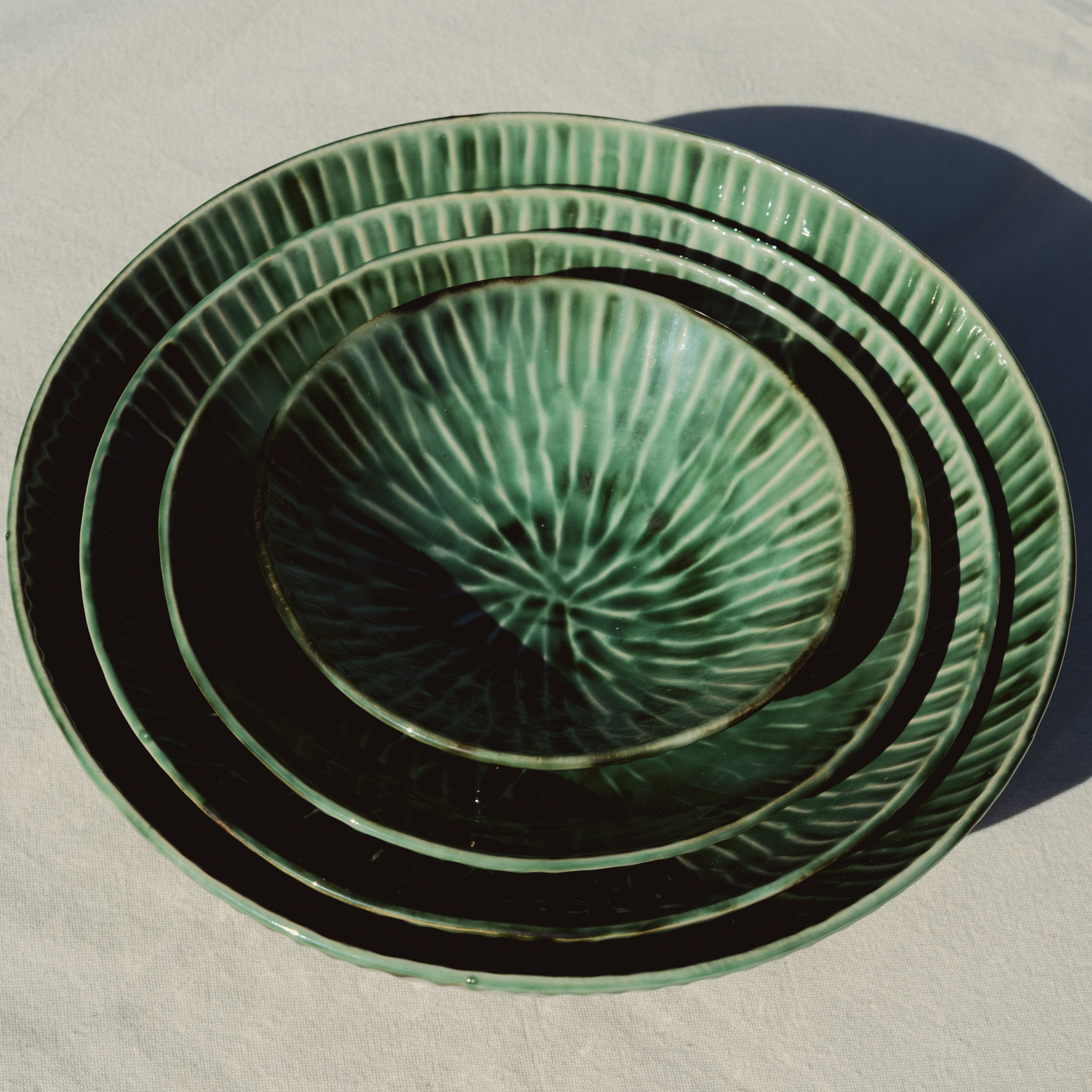 Serax Lanza Serveringsskål Green Verde Ø26