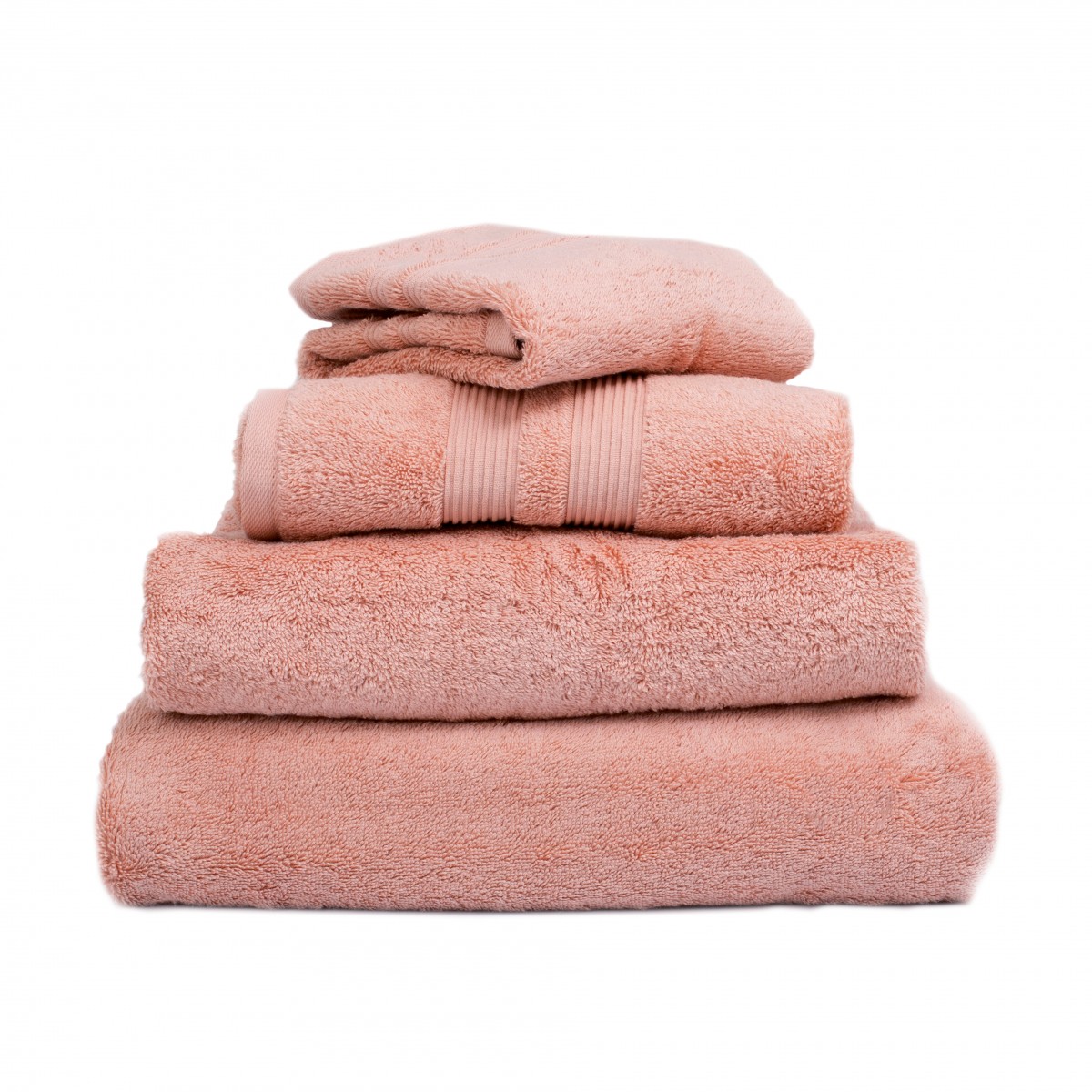Mille Notti - Fontana Handtuch BIO Rosa 100x150 - Handtücher