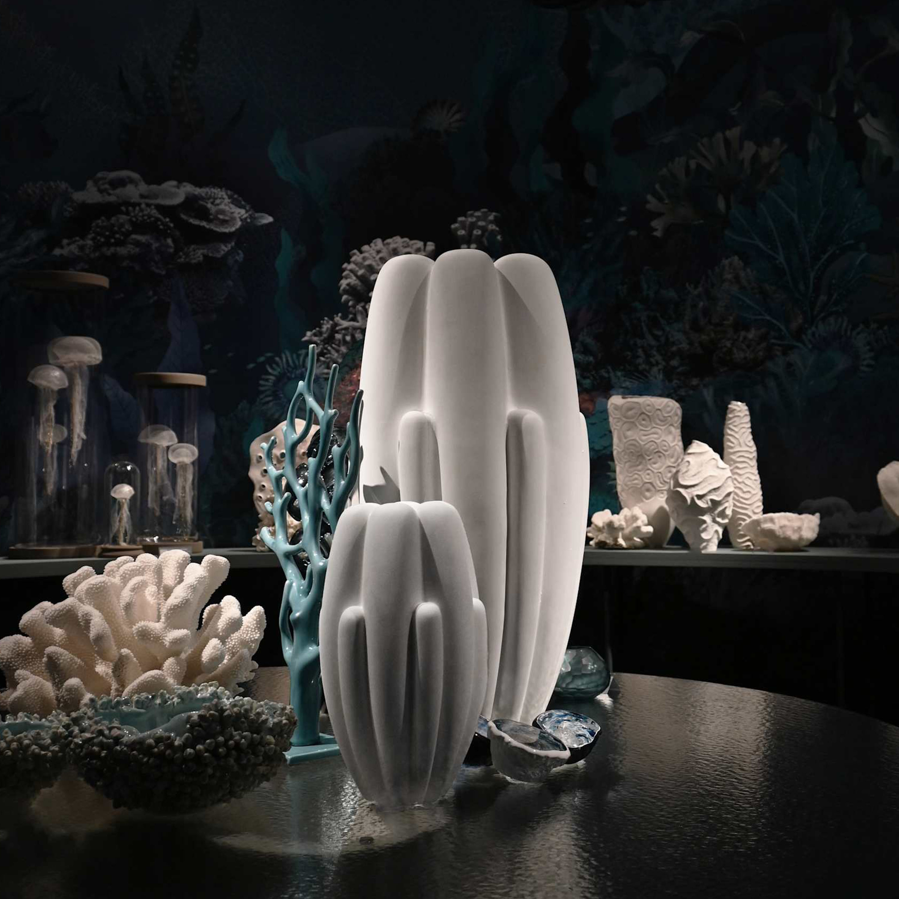 101 Copenhagen Bloom Vas Slim Luu Valkoinen Mini