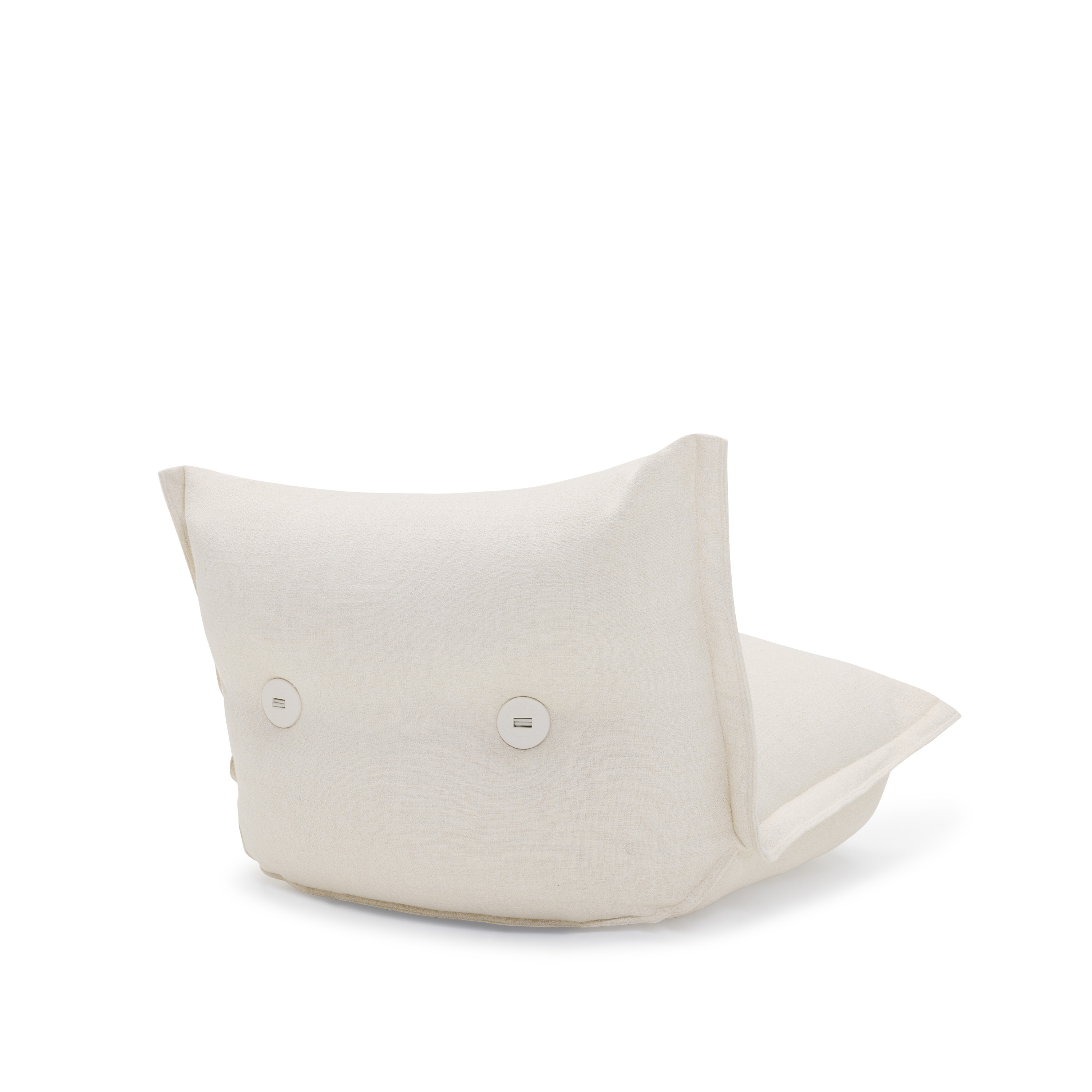 Fatboy The BonBaron Slim Recycled Bouclé Lounge-Sessel Creme