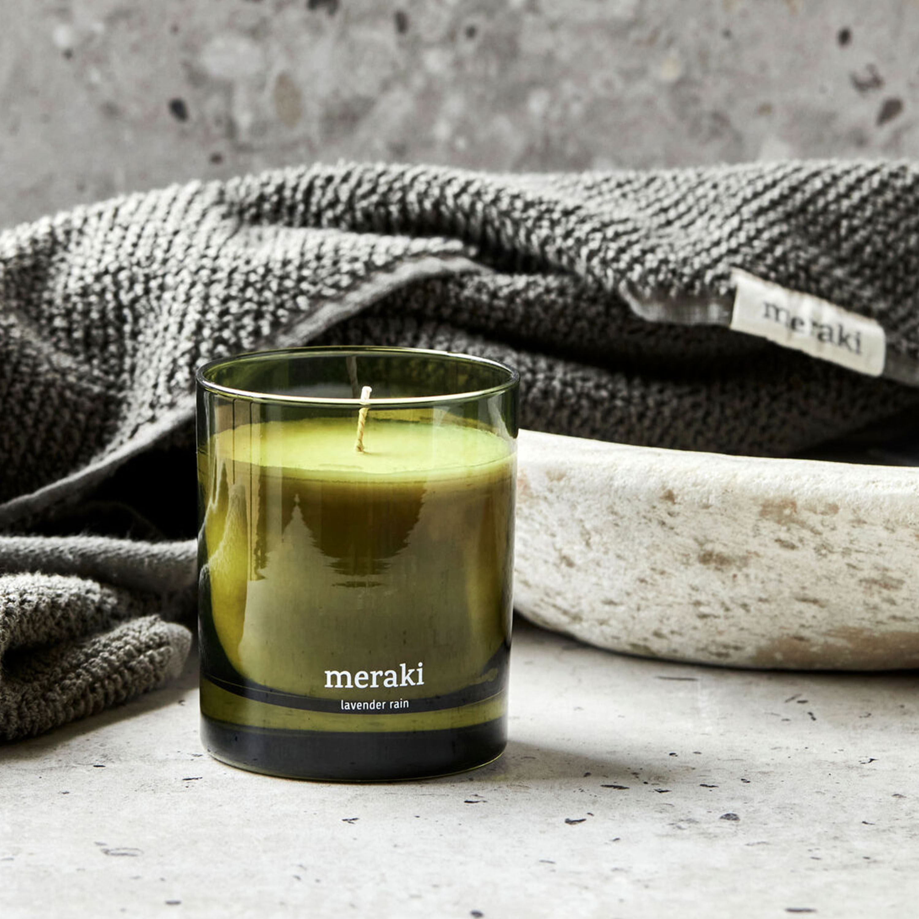 Meraki Lavender Rain Duftkerze 200 g