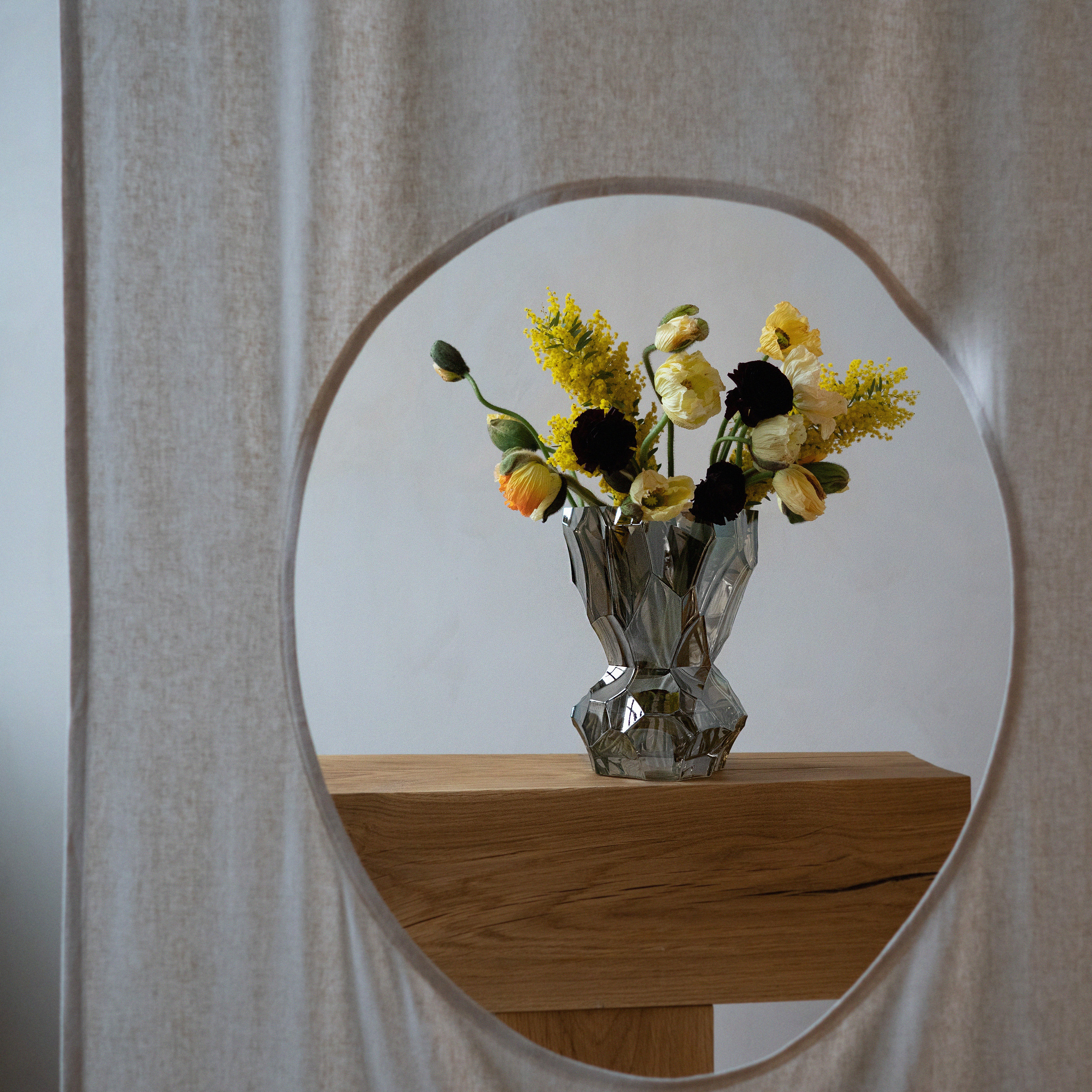 Hein Studio Reflection Vase Metallic 30cm