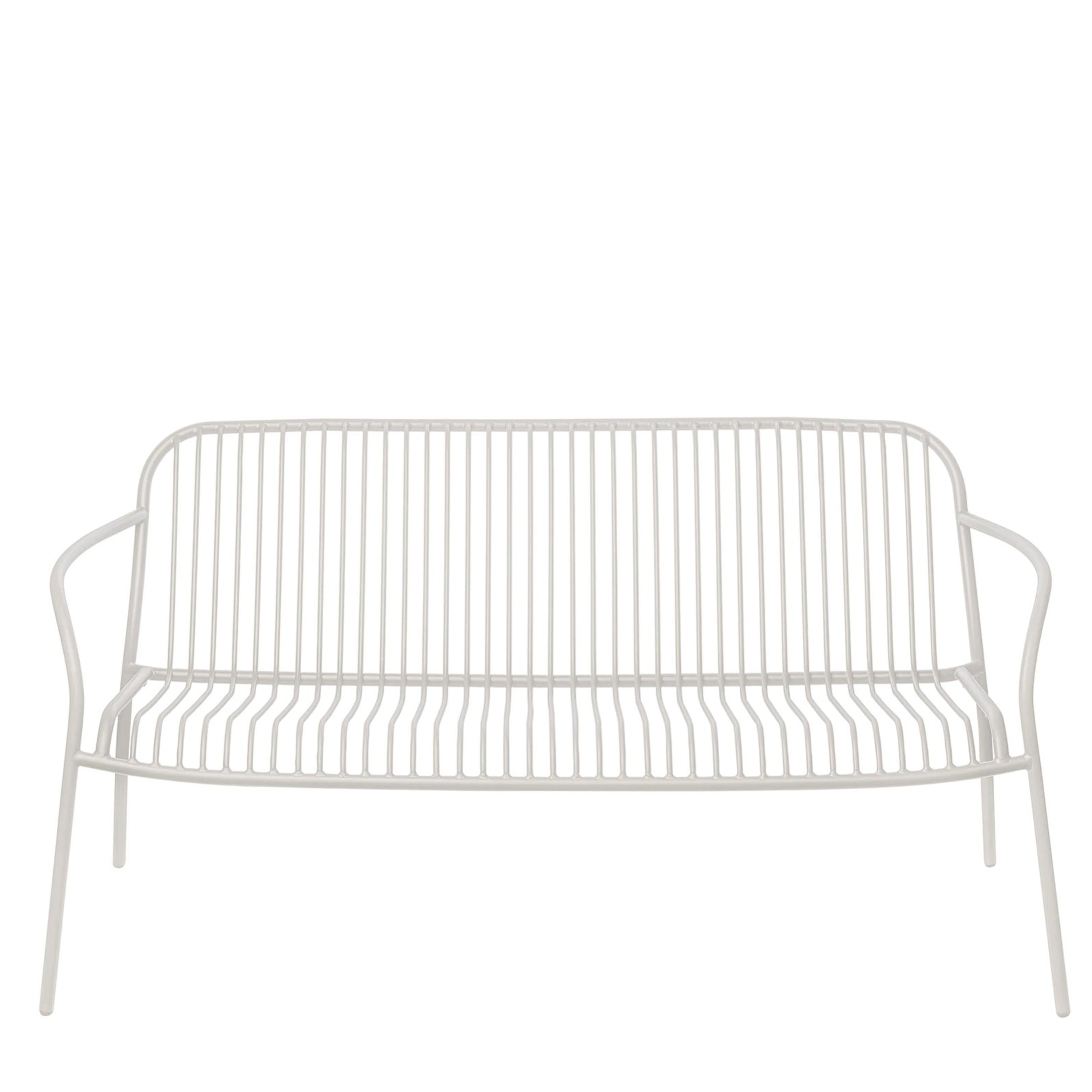 Blomus - Yua Wire Utomhus Loungesoffa Silk Gray - Grå