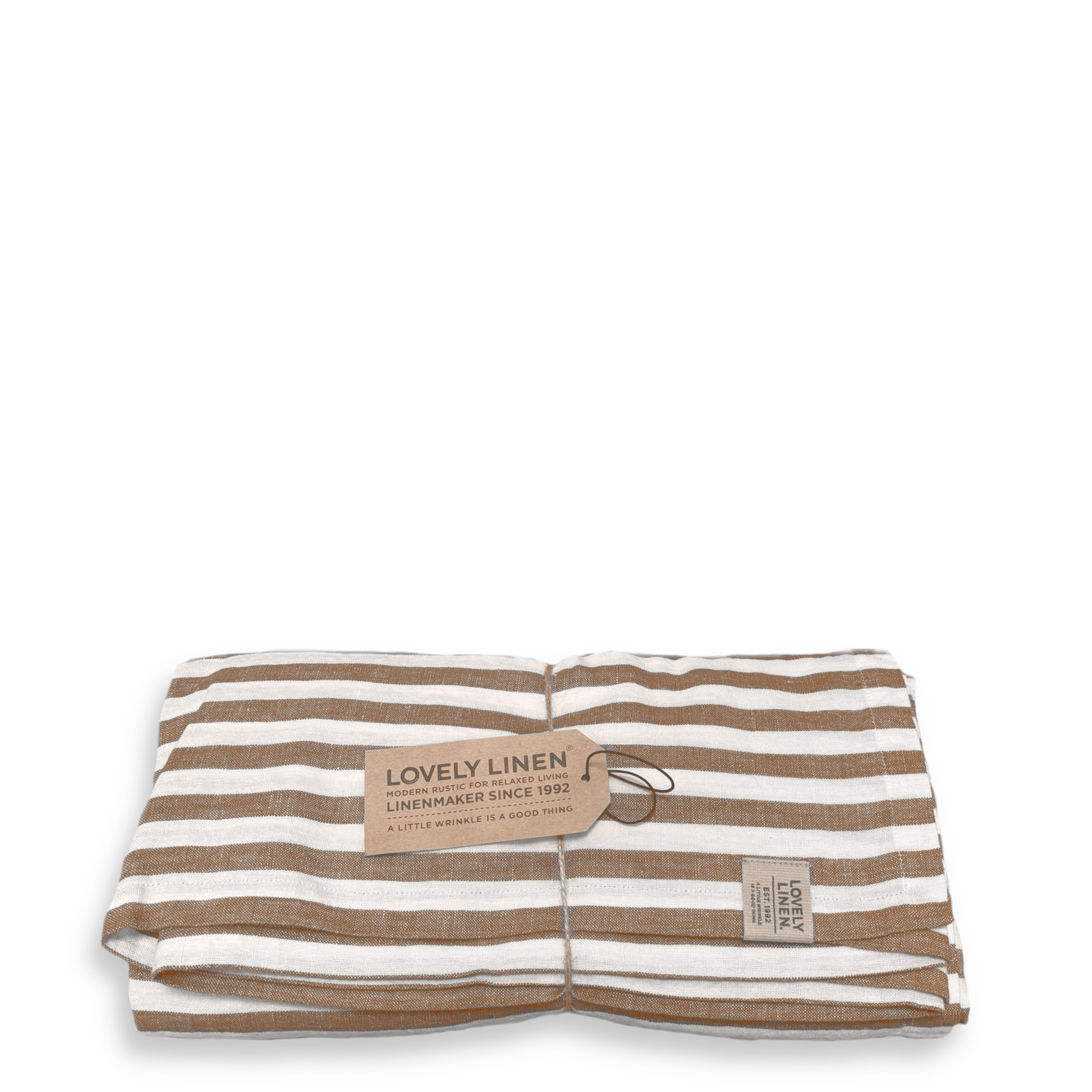 Misty Duk Linne Edge Almond 145x300