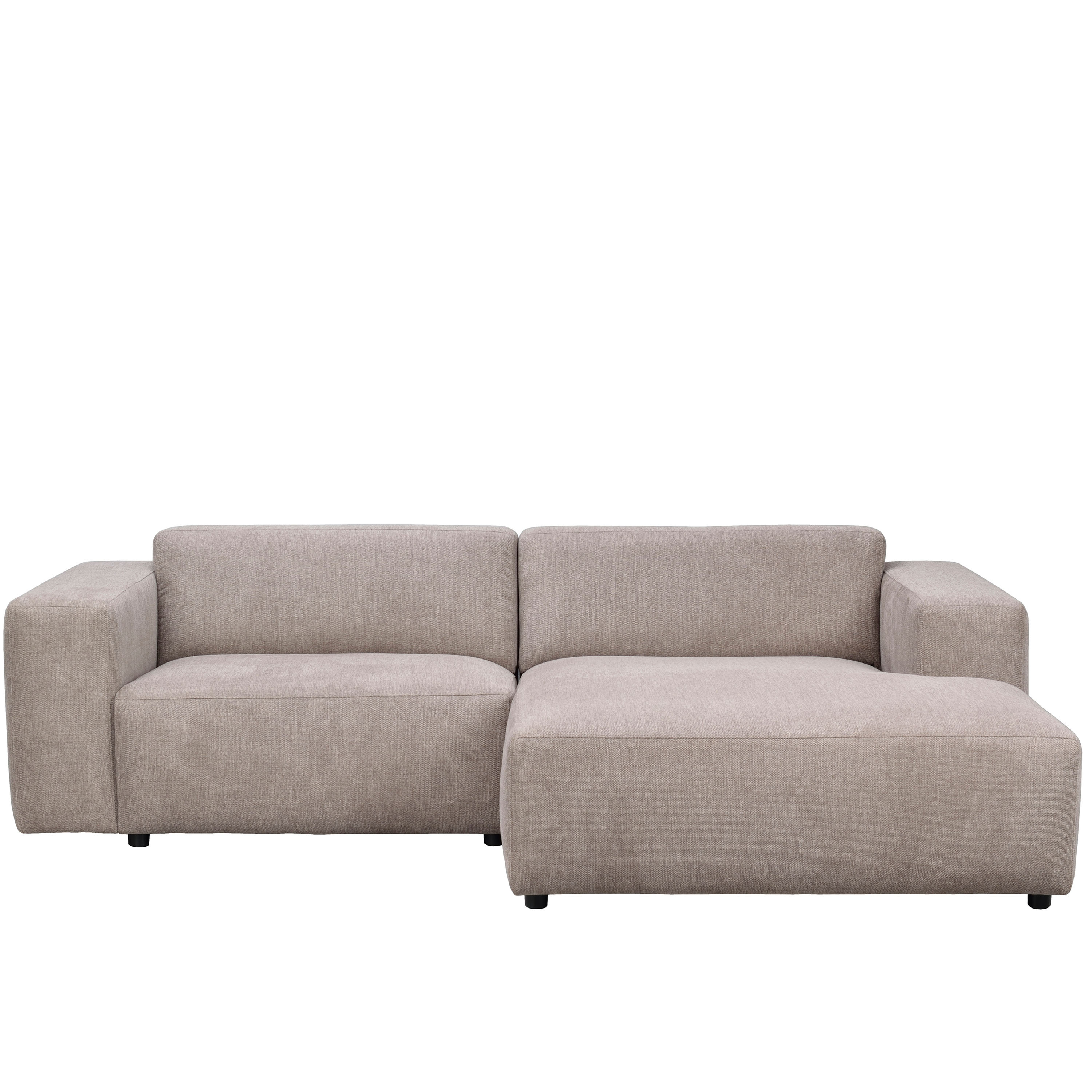Willard 3-sits Soffa Schäslong Höger Beige