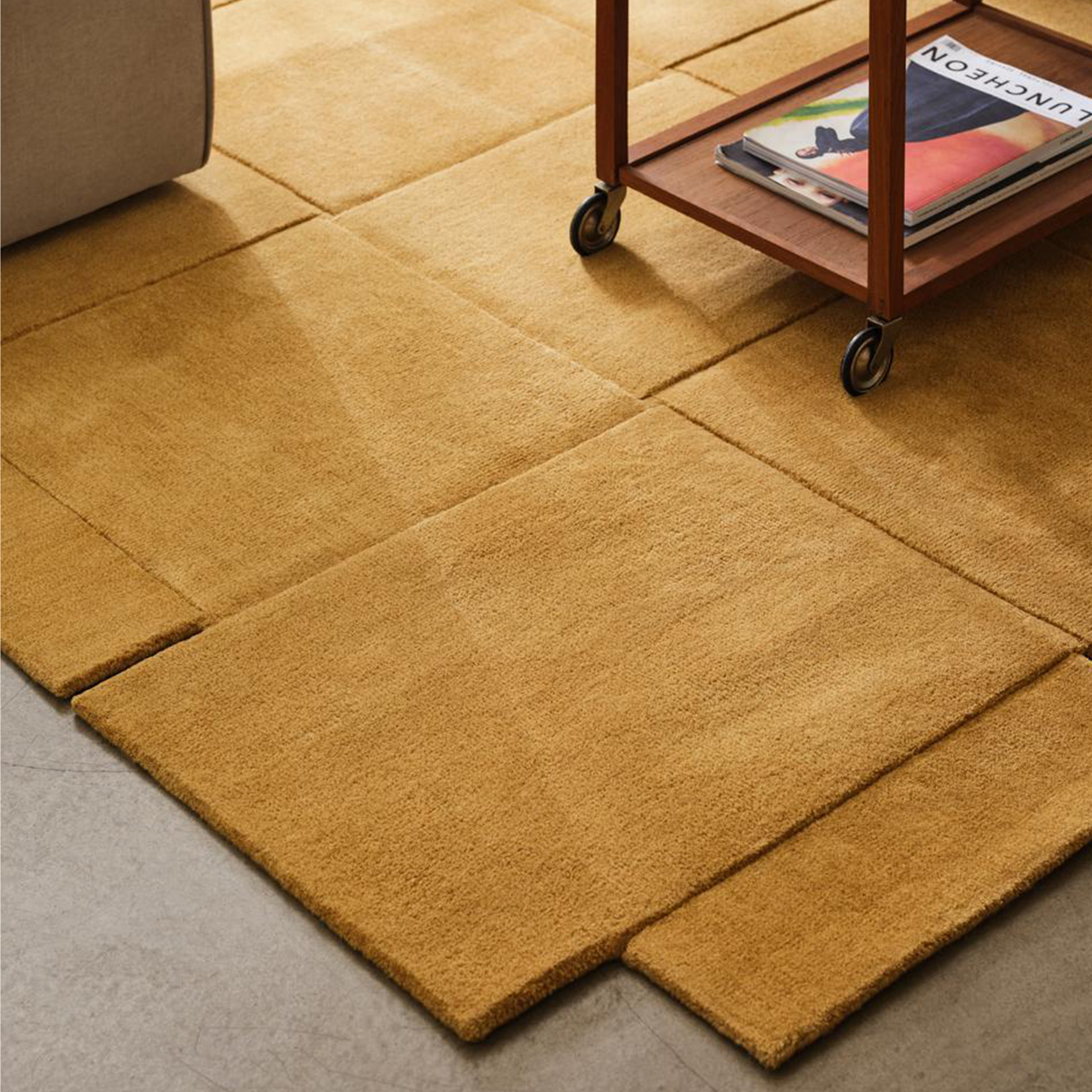 Design House Stockholm Basket Ullmatta Yellow Ochre 245x300