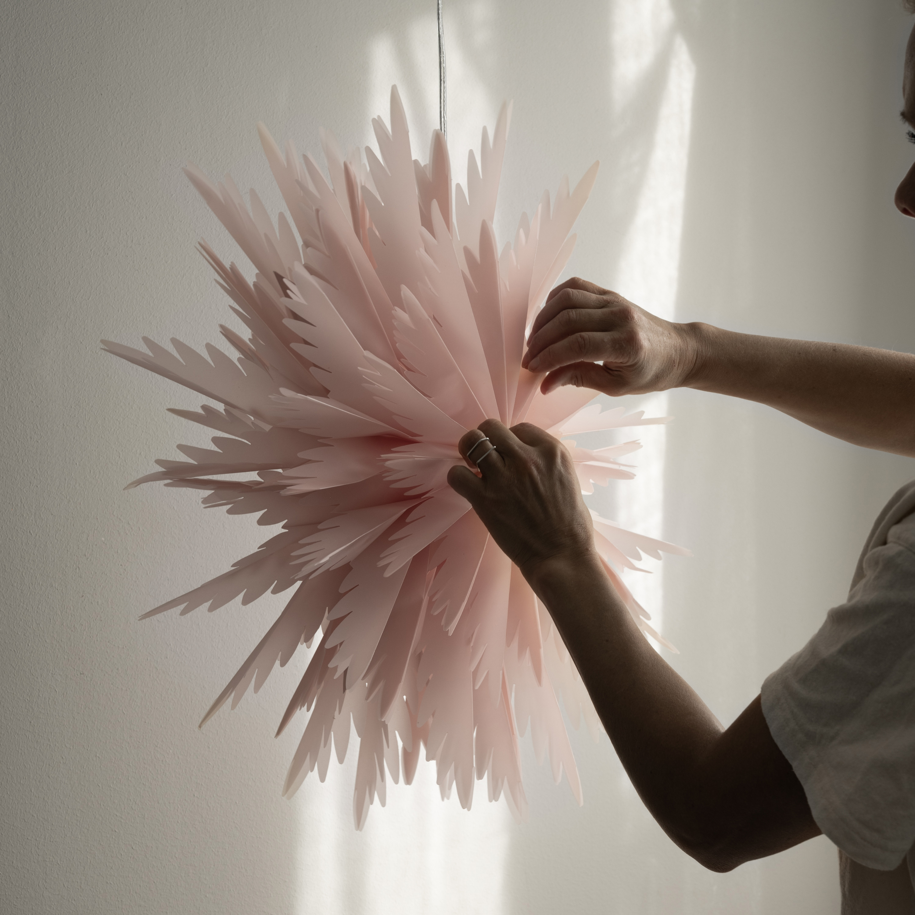 Watt &amp; Veke Liz Weihnachtsstern Pink 50cm