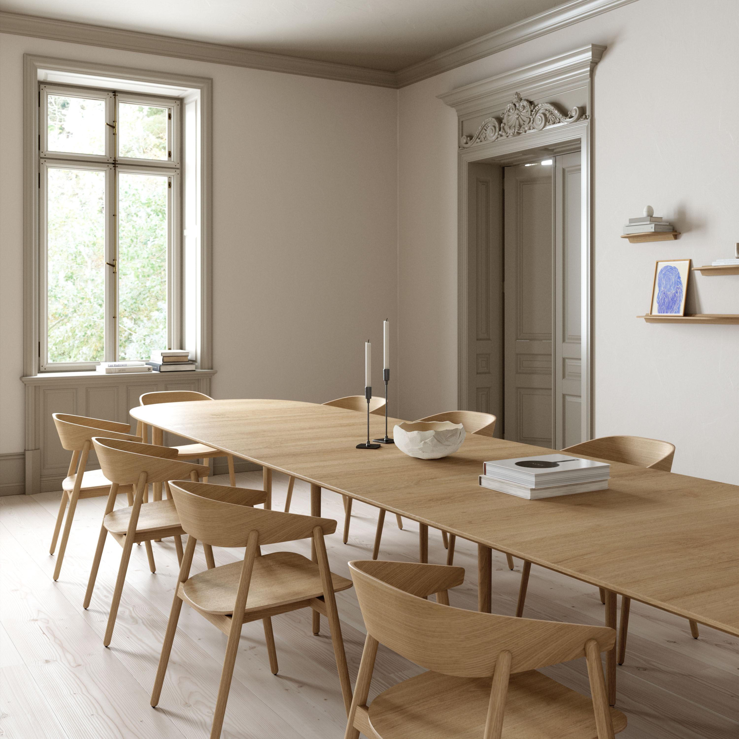 Andersen Furniture AC2 Käsinojatuoli Tammi