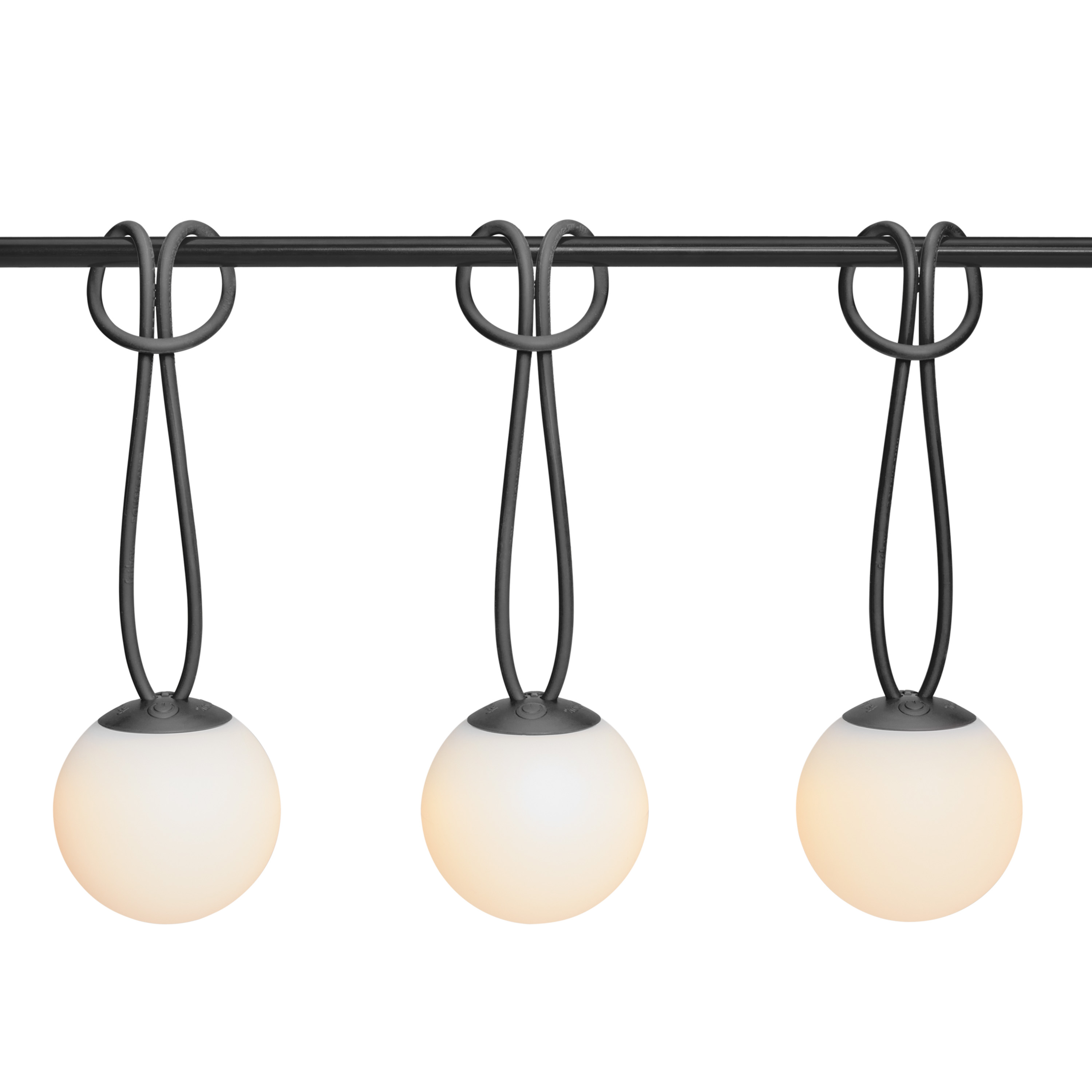 Fatboy Bolleke Mini Portabel Lampa Anthracite 3-pack