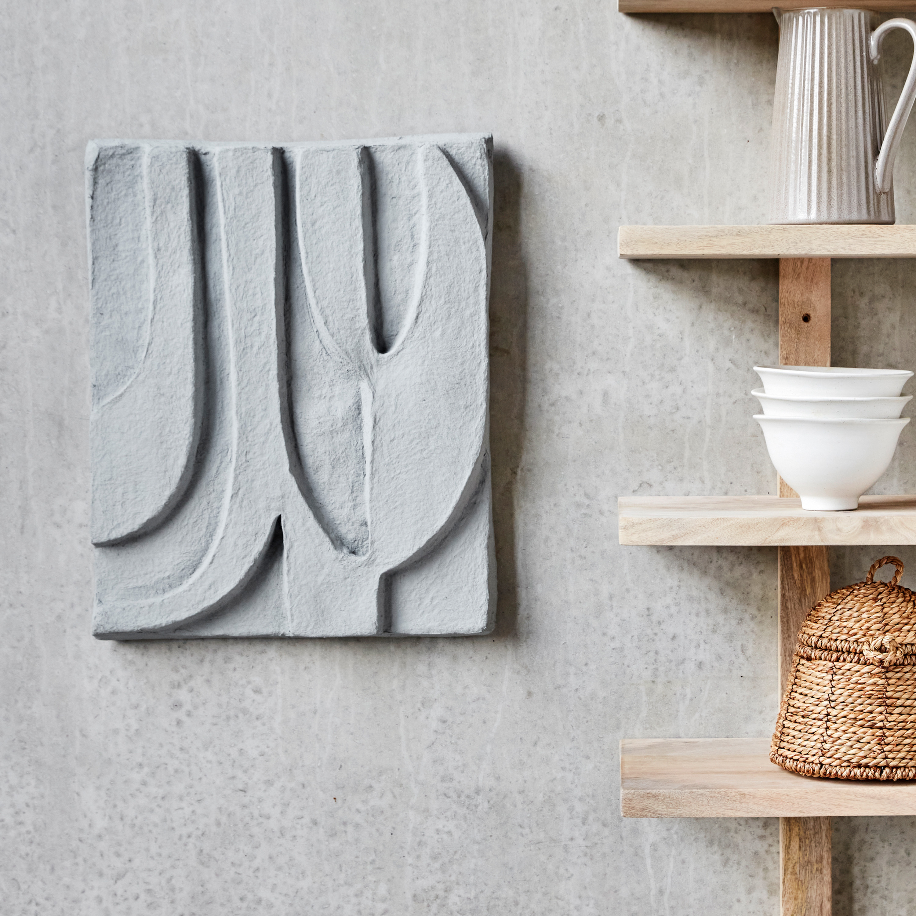 House Doctor Machie Taulu Harmaa 40x50