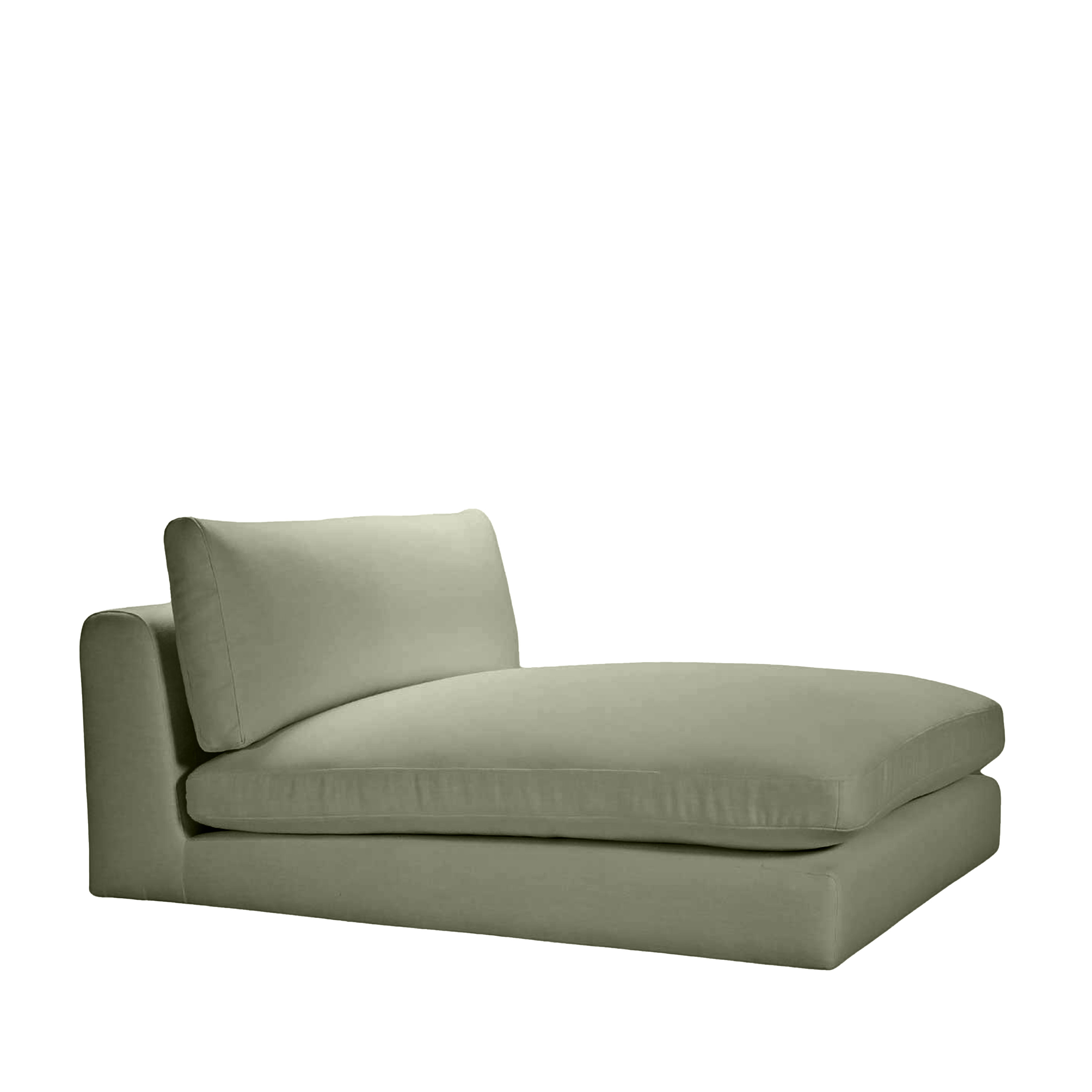 Sleepo Collection Capri 1,5-seter divanmodul Grønn 120x155