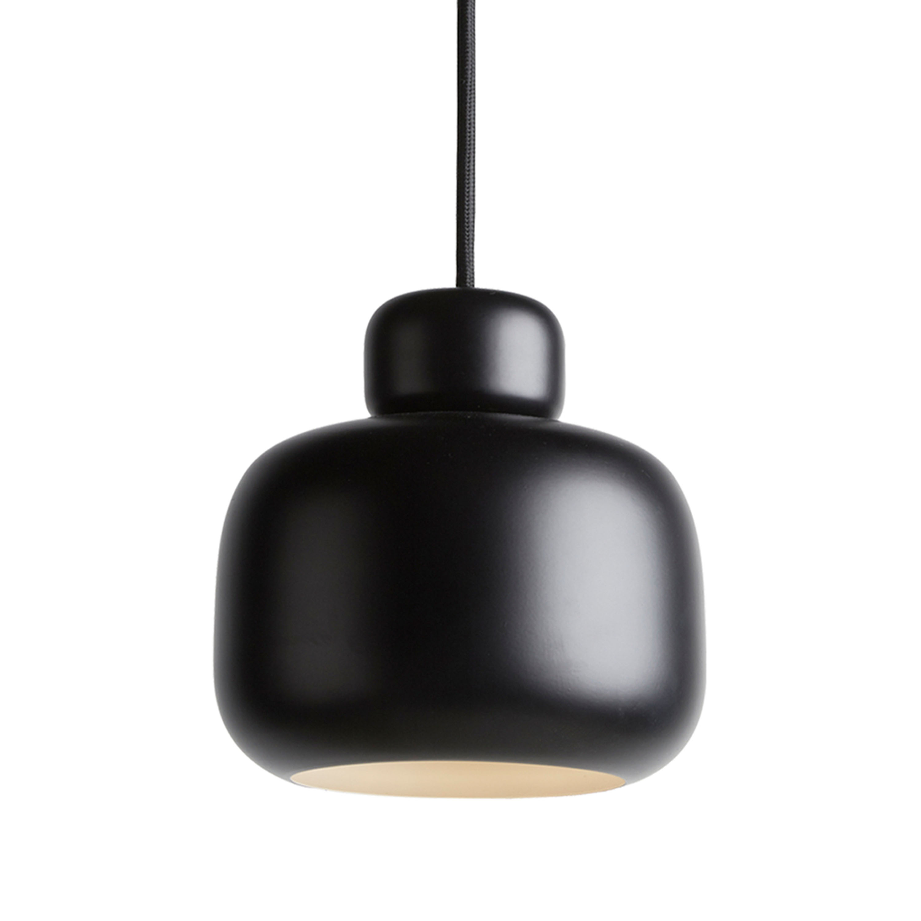 Stone Taklampa Black Large