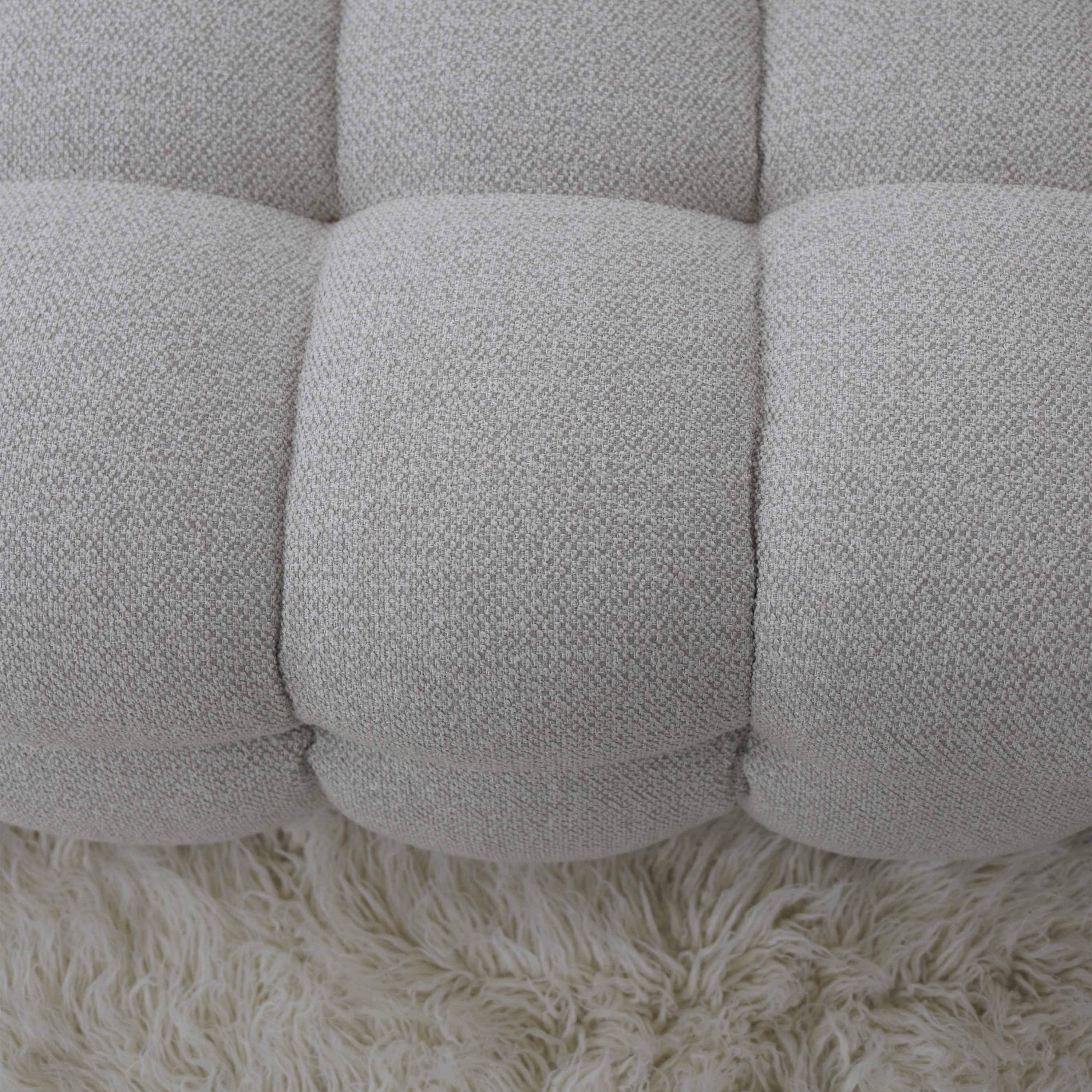 Sleepo Collection Billie 2-Seters Sofa Modul Beige Bouclé 140cm