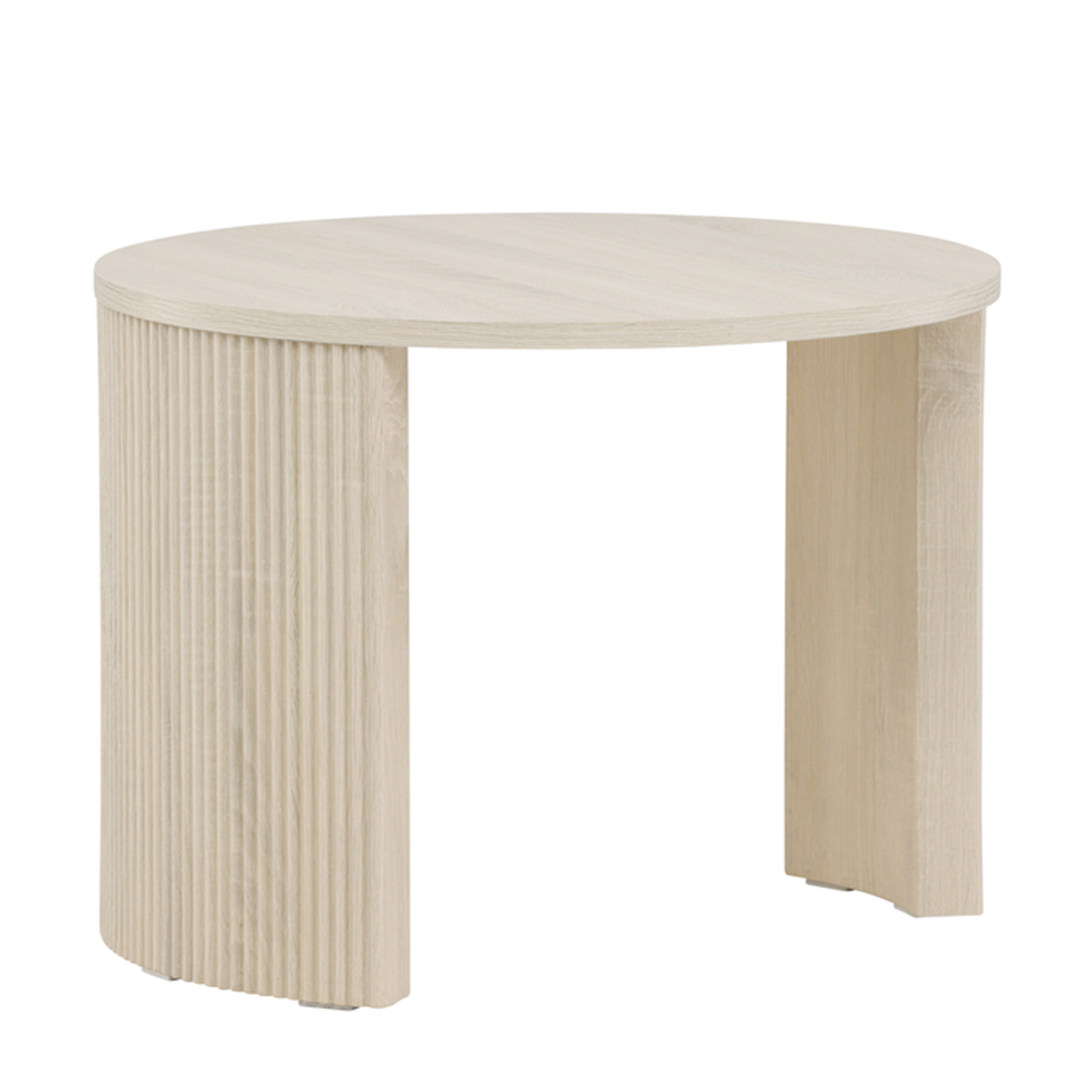 Venture Home Bristol Soffbord Vitpigmenterad Ø60