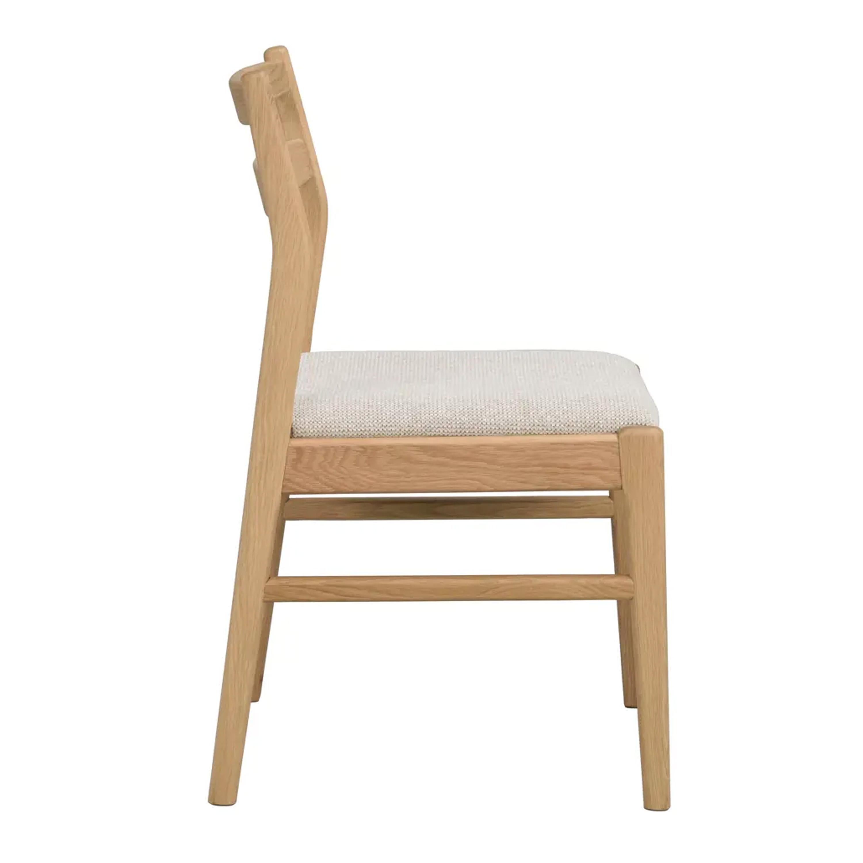 Rowico Home Kerwin Matstol Ek/Ljusbeige