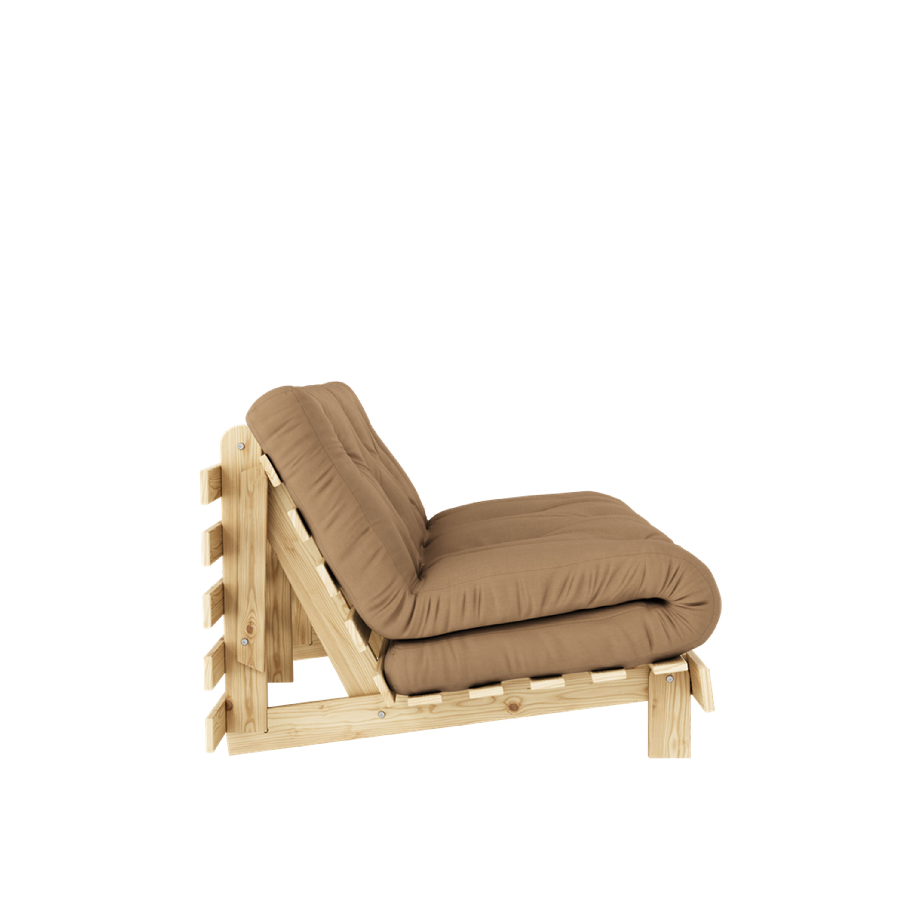 Karup Design Roots Schlafsofa Natur/Mocca 160cm