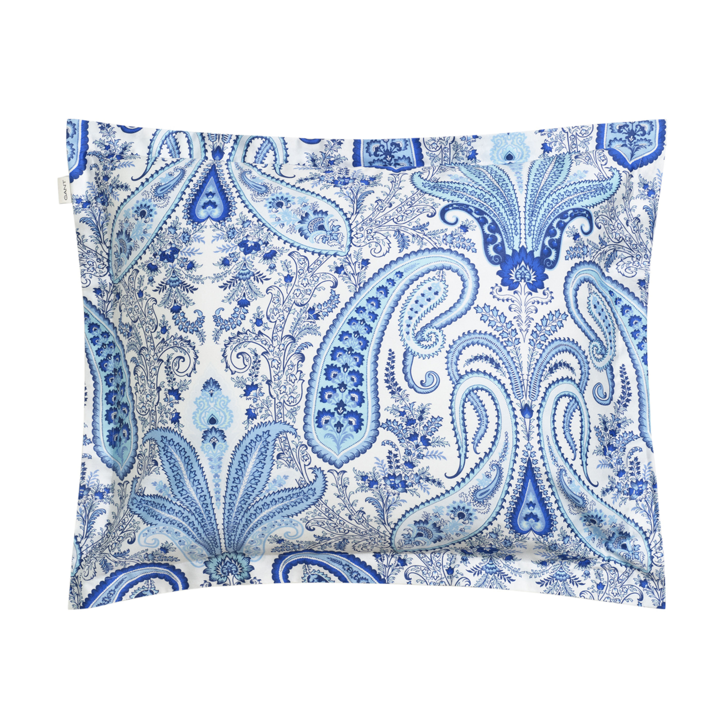 Key West Paisley Putetrekk Palace Blue 50x60