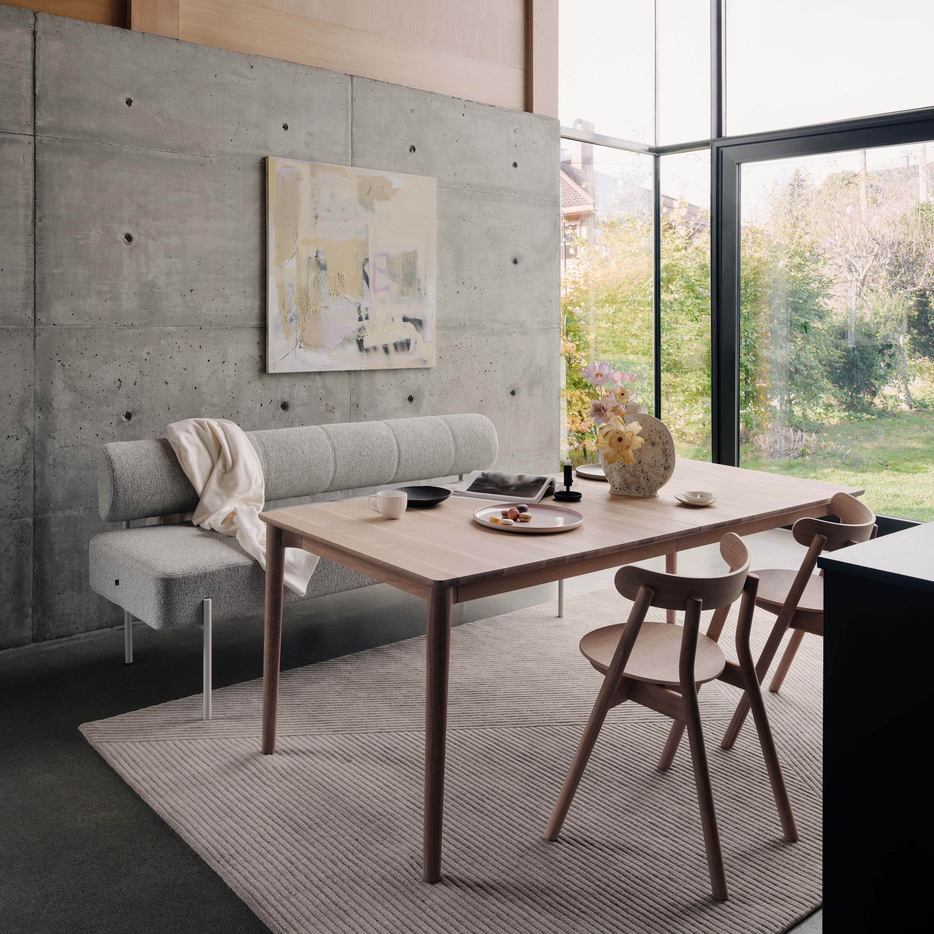 Northern Expand Matbord Light Oiled Oak 200X90