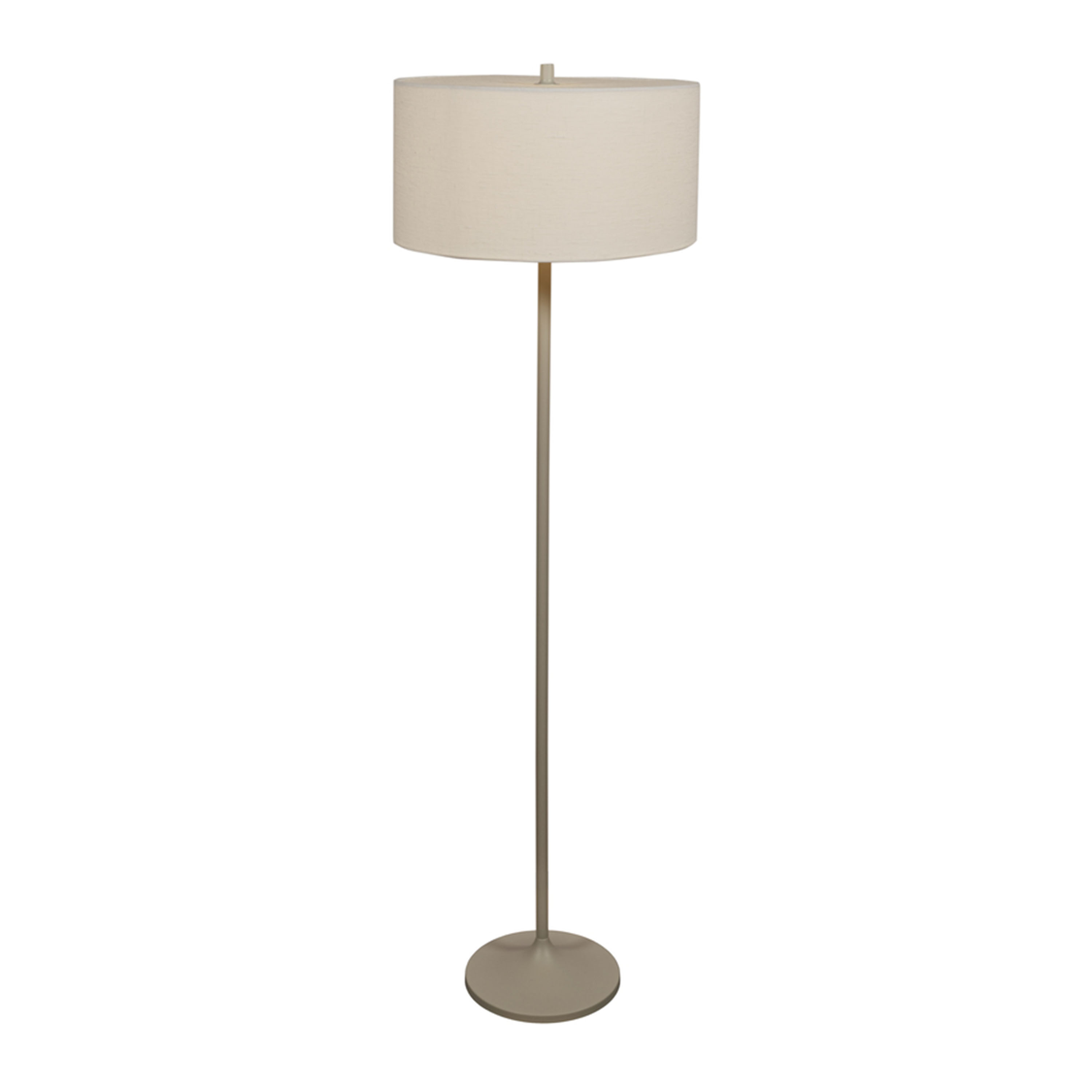 Soft Gulvlampe Lin Hvit/Sand Ø44