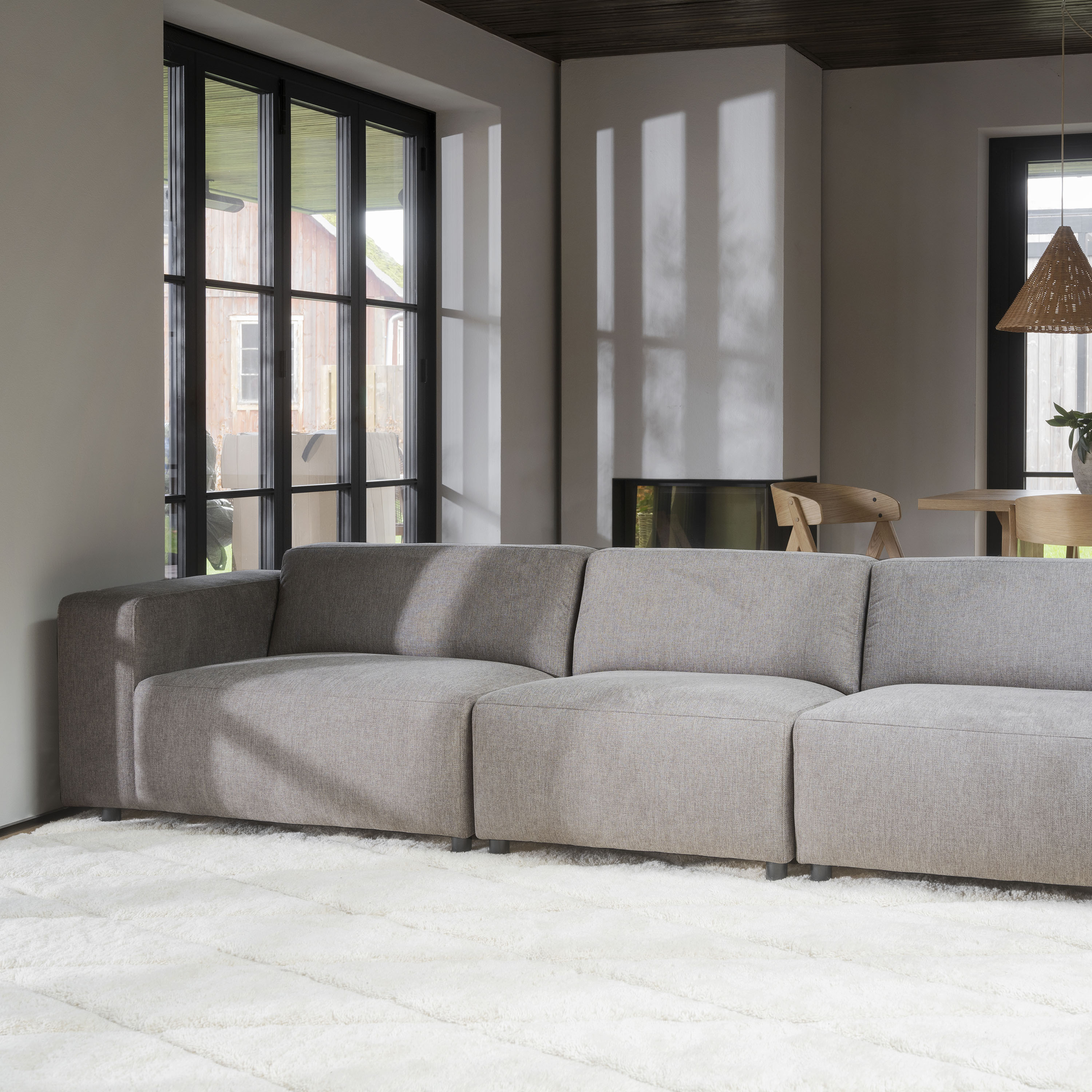 Willard 4-Sitzer Sofa Beige