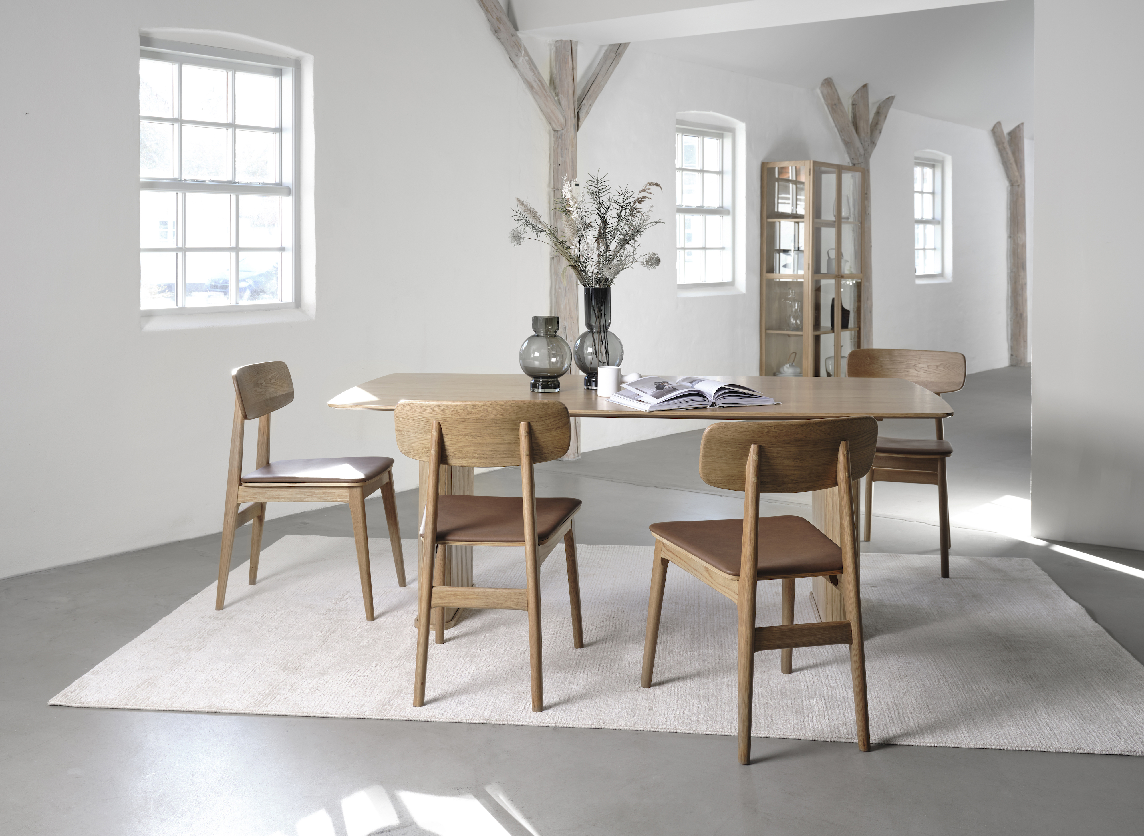 Nordic Home Dara Ruokapöytä Tammi Natural 100x190