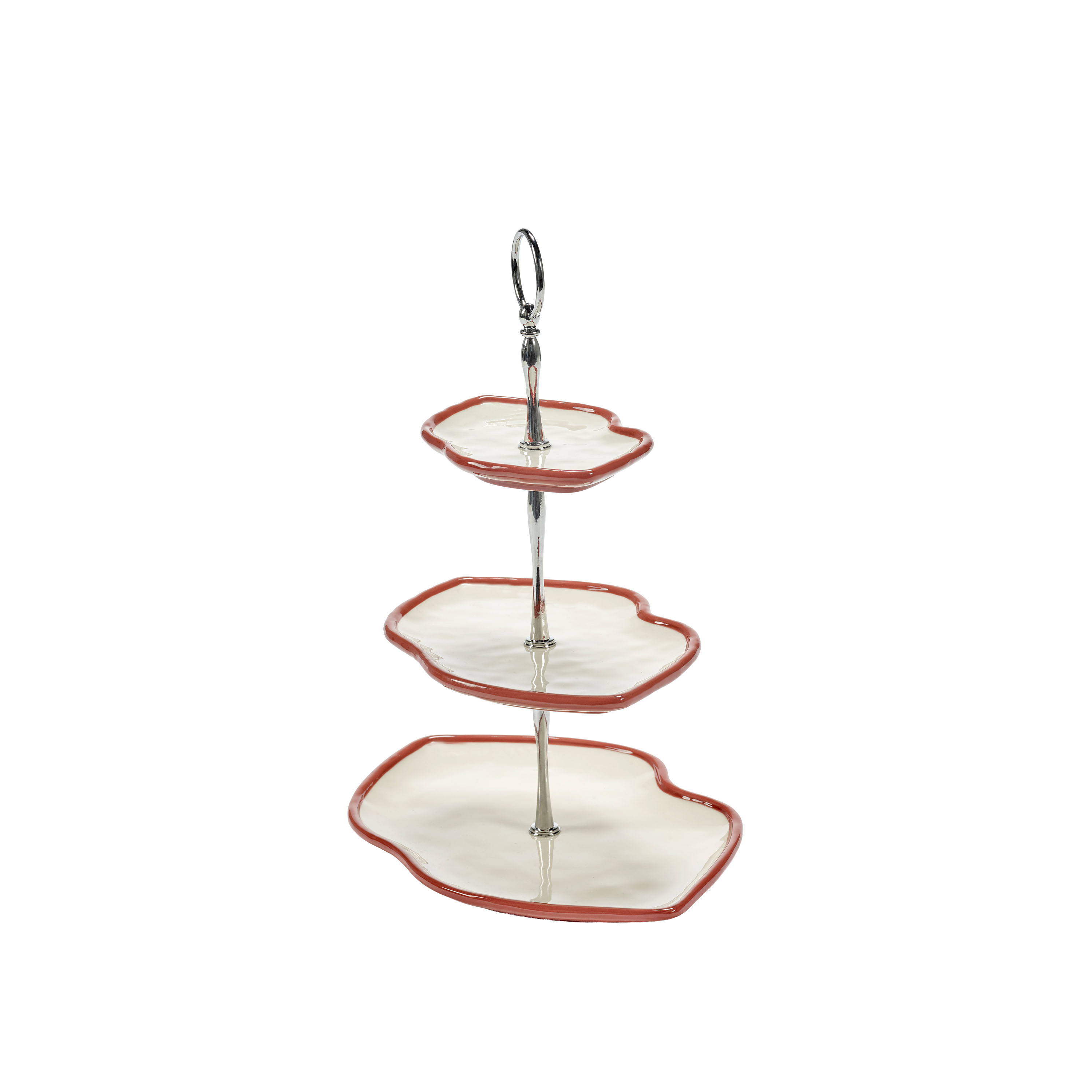 Serax Les Objets Mouleversants Kakefat White/Red