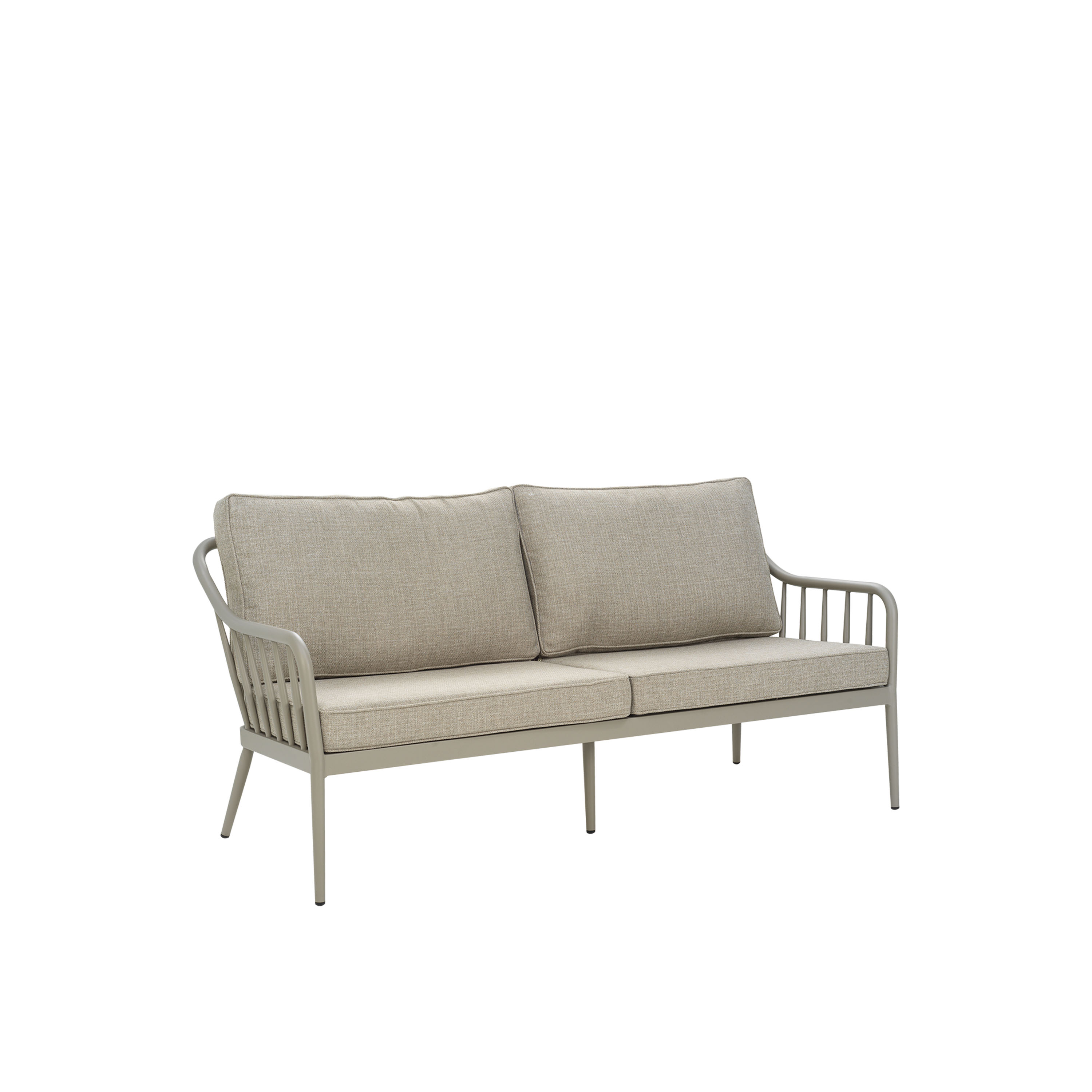 Brafab Coleville 3-sits Soffa Khaki/Burlap Beige 185cm