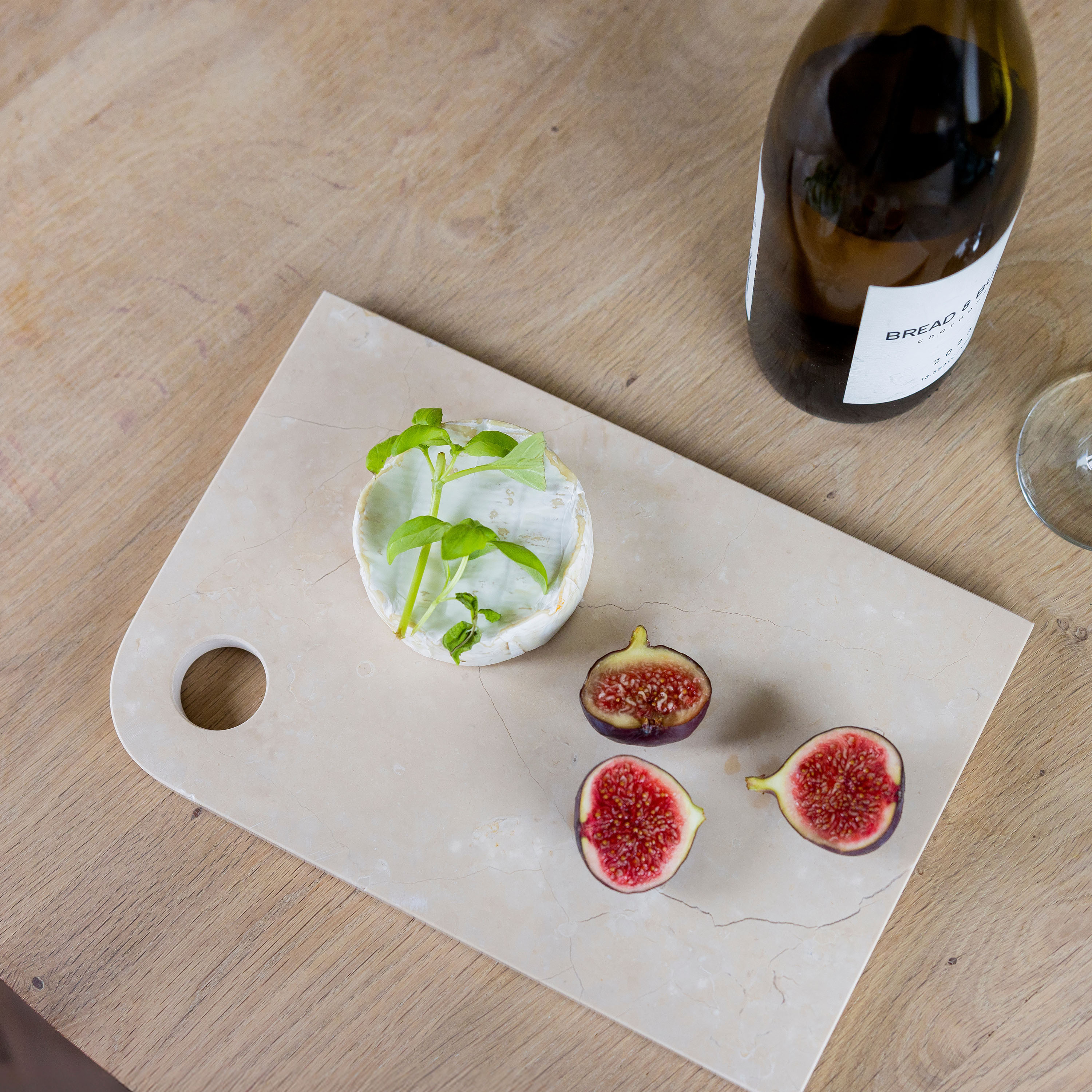 Mette Ditmer Marble Tablett Sand Mittel