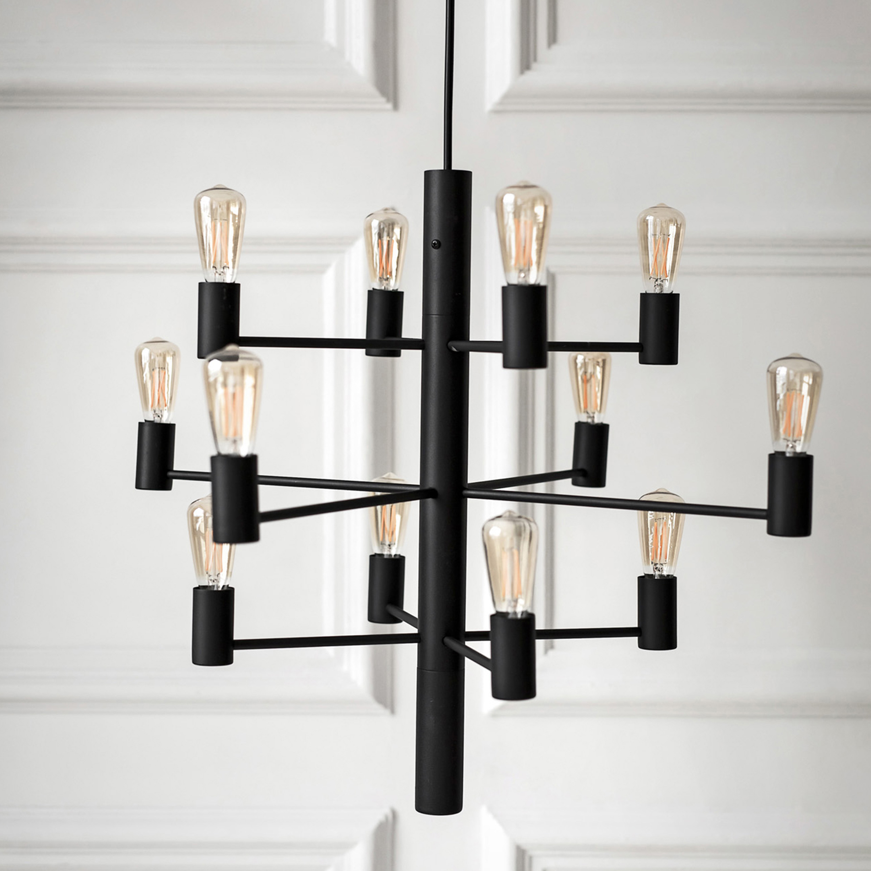 Herstal Manola 12 Led Taklampe Svart