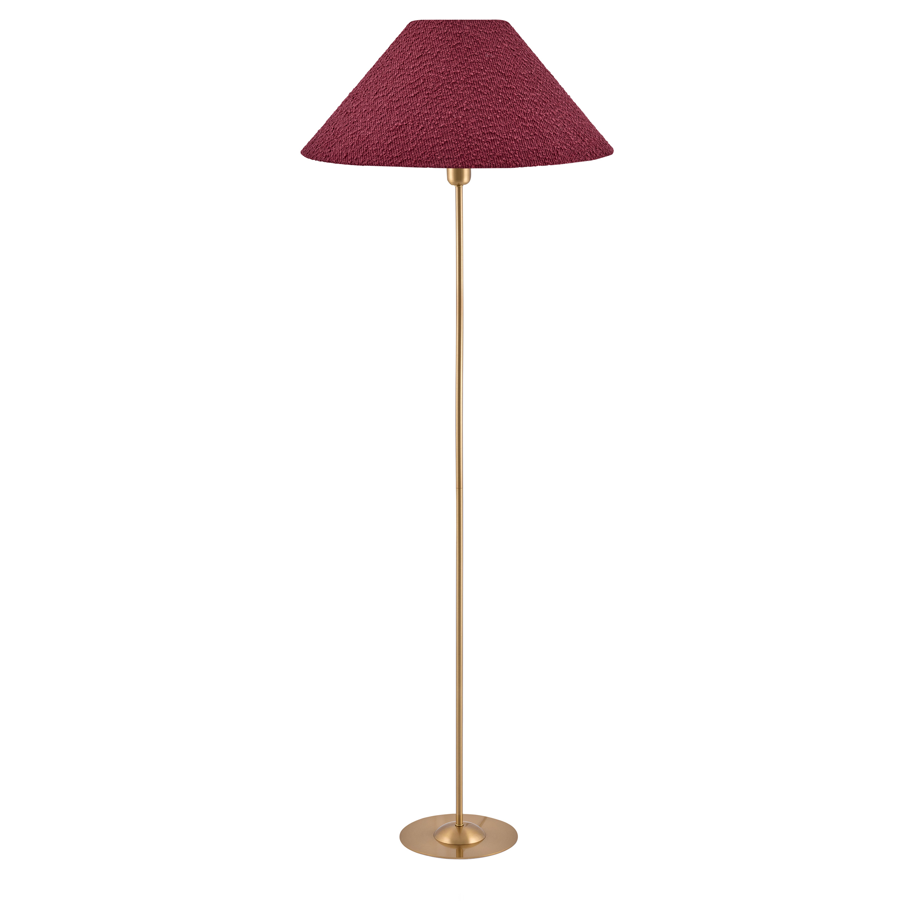Globen Lighting Iris Lampskärm Bouclé Burgundy 45cm