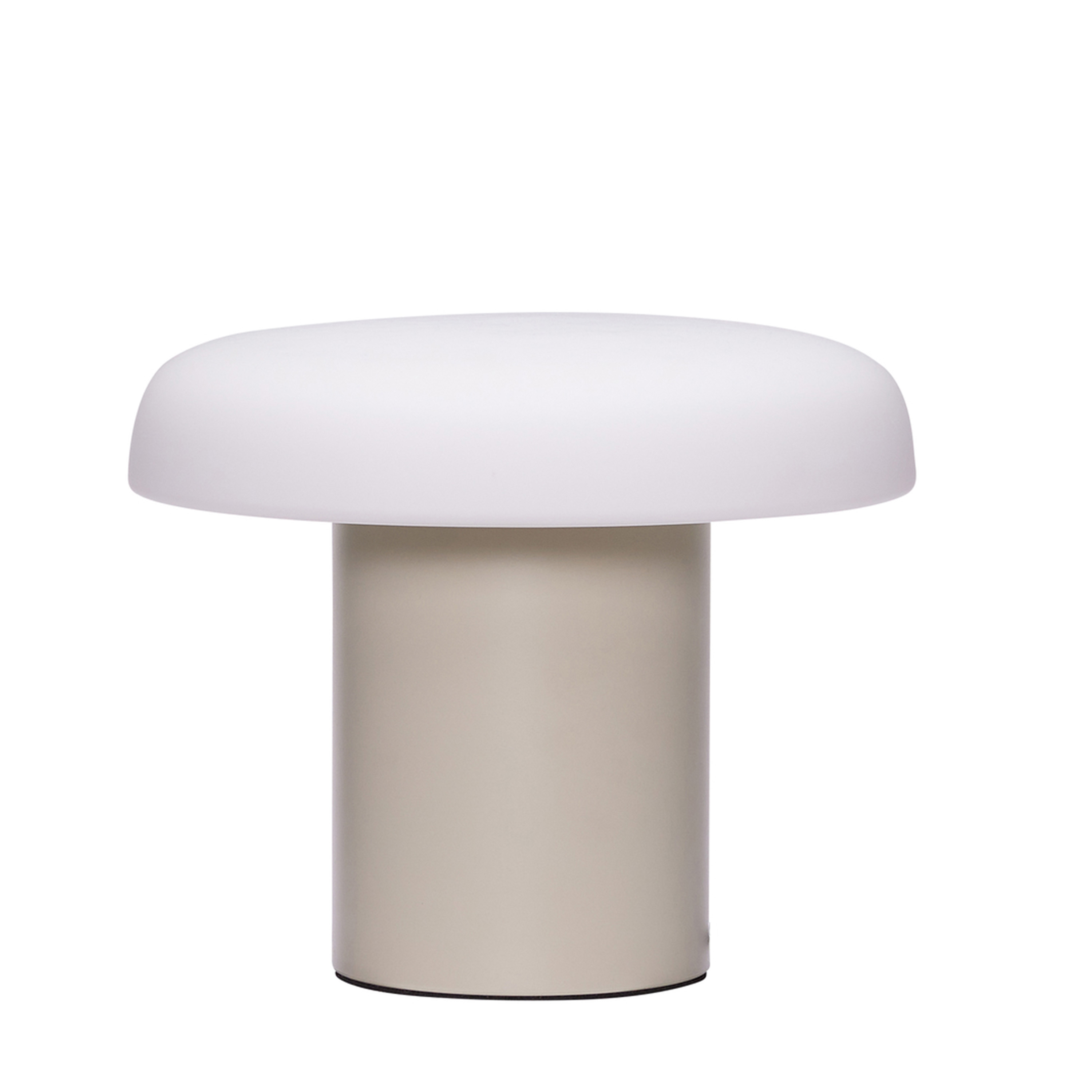 Hübsch - Ateliers Bordslampa Sand/White Ø25 - Vit