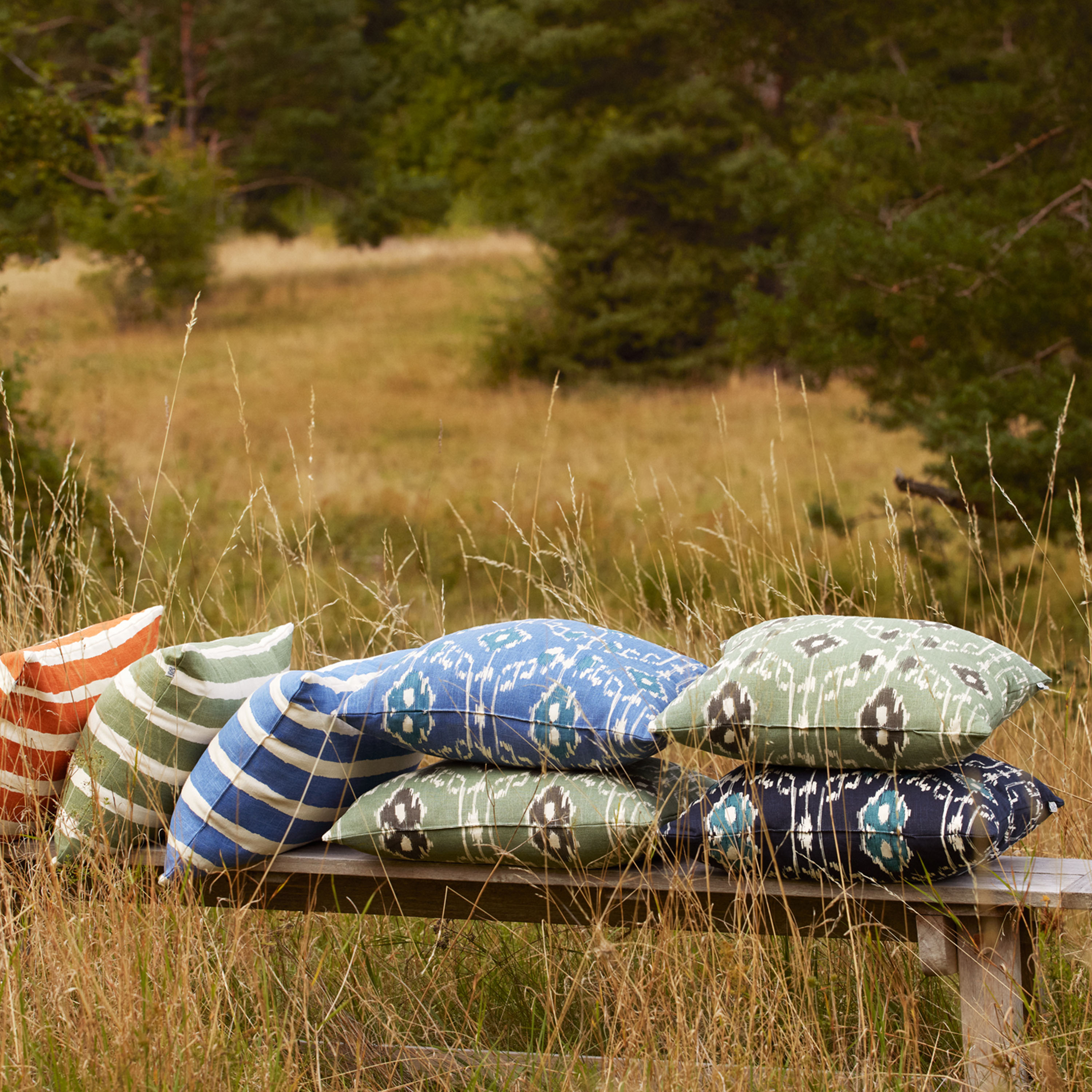 Chhatwal &amp; Jonsson Kochi Outdoor Pyntepute Sage/Grey 50x50