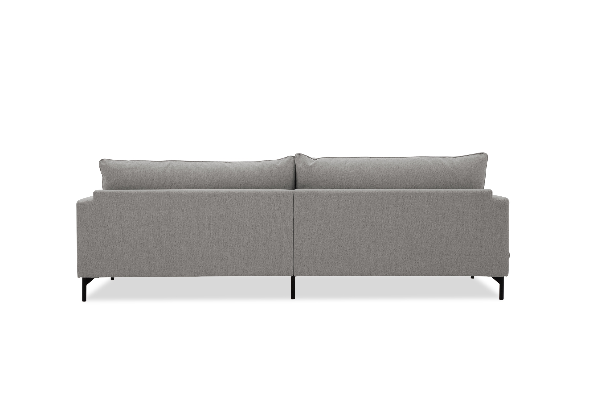 Sleepo Collection Olivia 4-Sitzer Sofa Silber 266cm