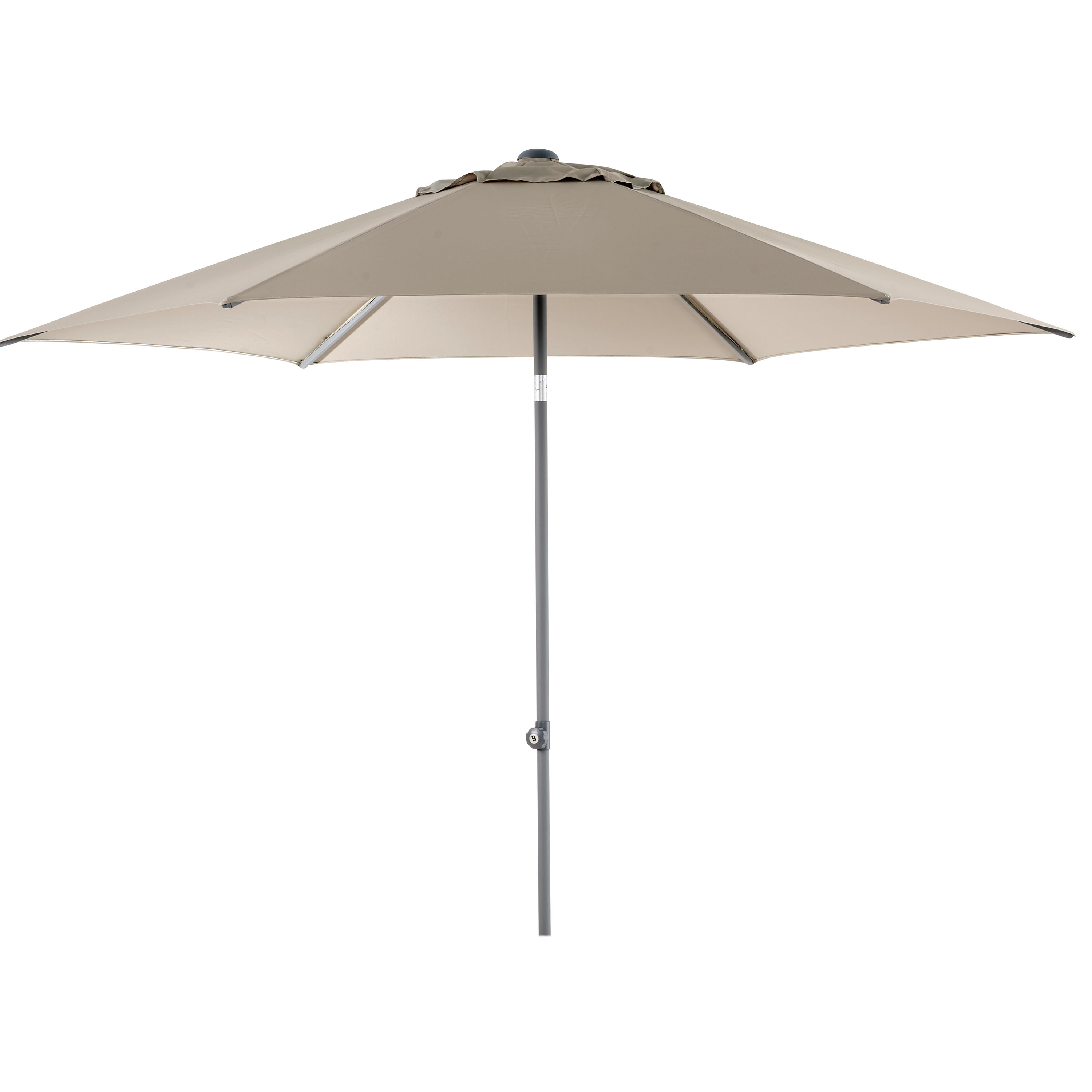 Poppi Parasoll Taupe Ø300