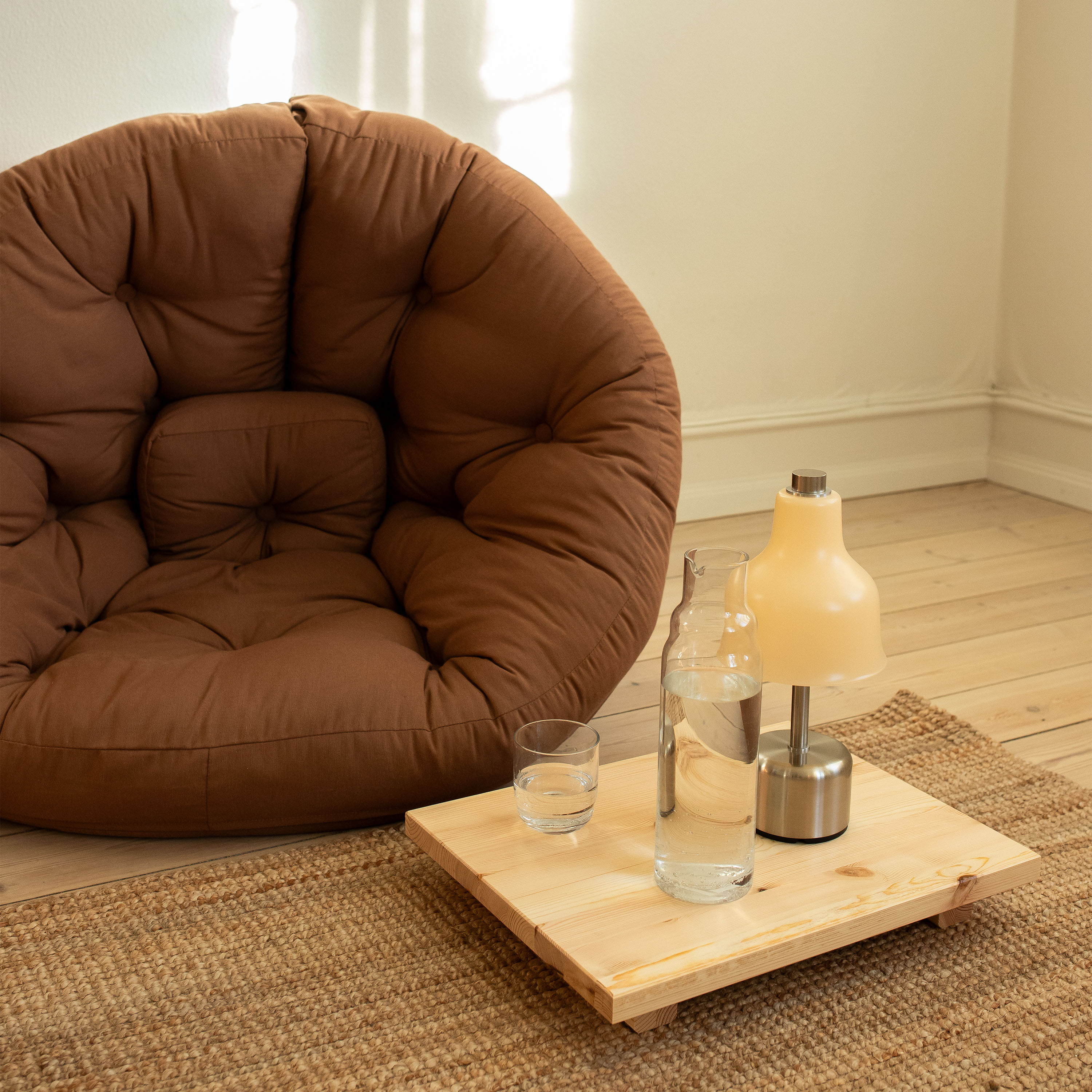 Karup Design Dock Sängbord Natur 34x45 2-pack