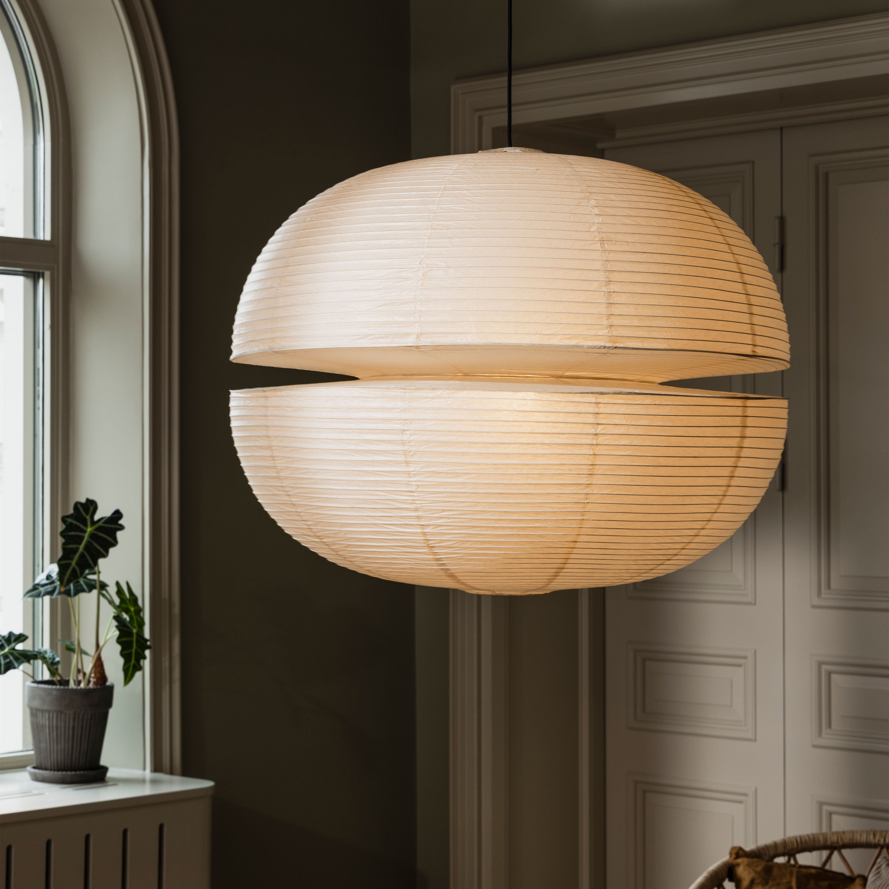 Globen Lighting Mela Lampeskjerm Beige 80cm