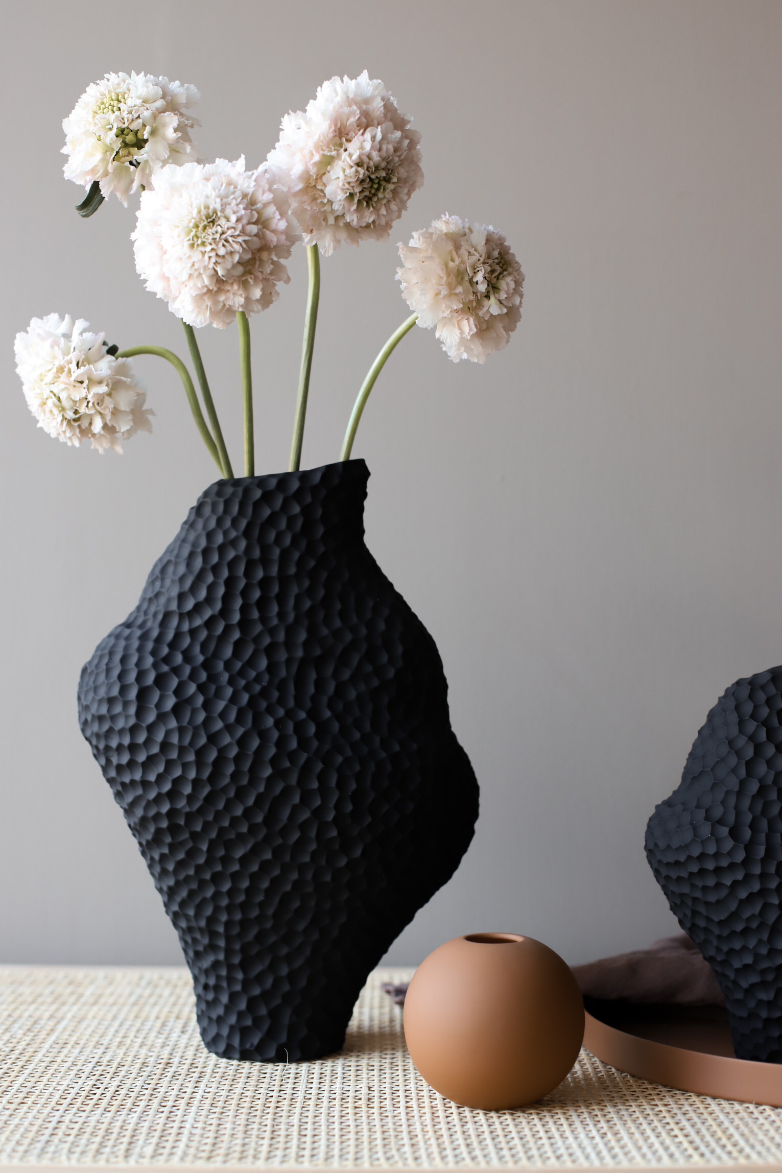 Cooee Design Isla Vase Schwarz 32cm