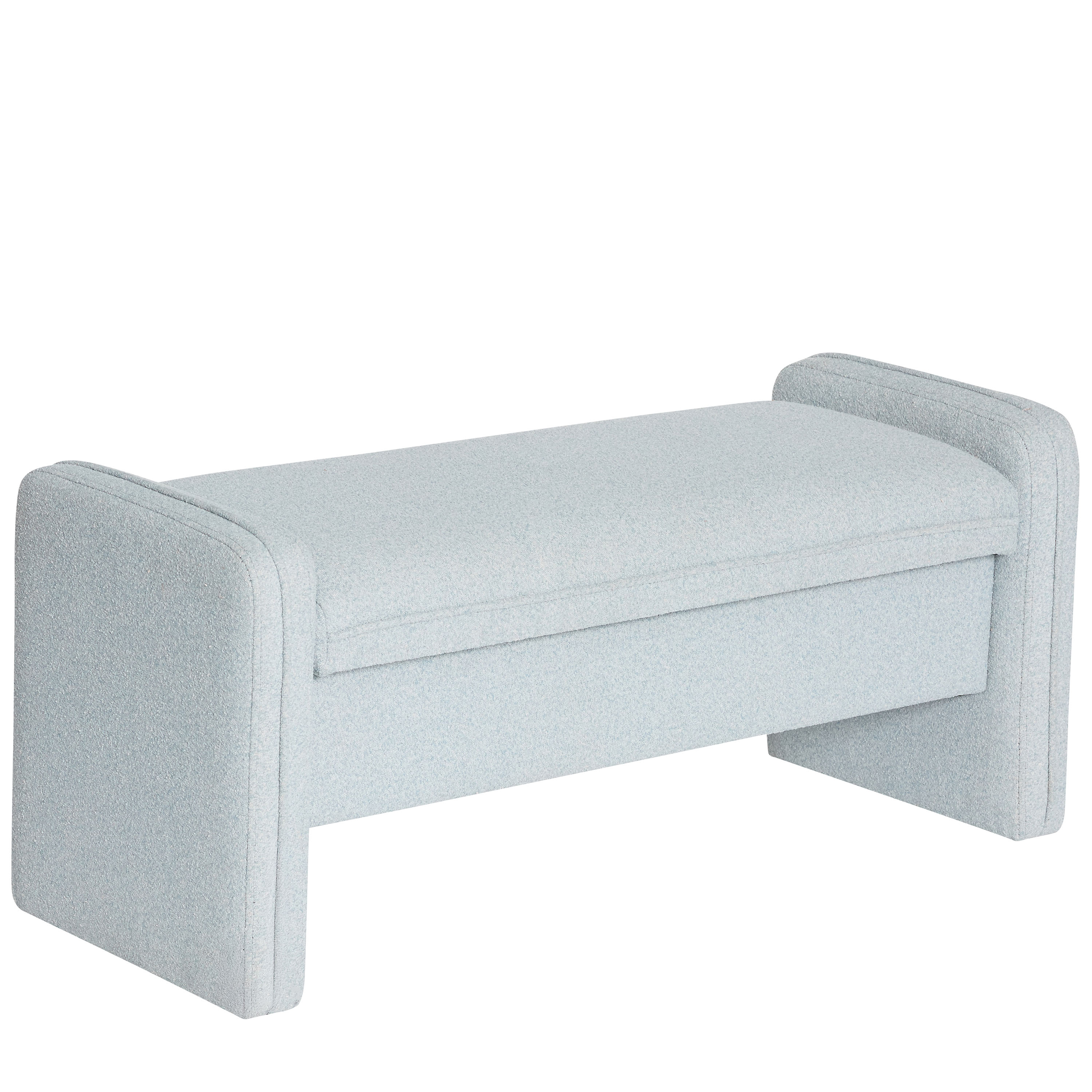 Hübsch Well Benk Light Blue 100x38