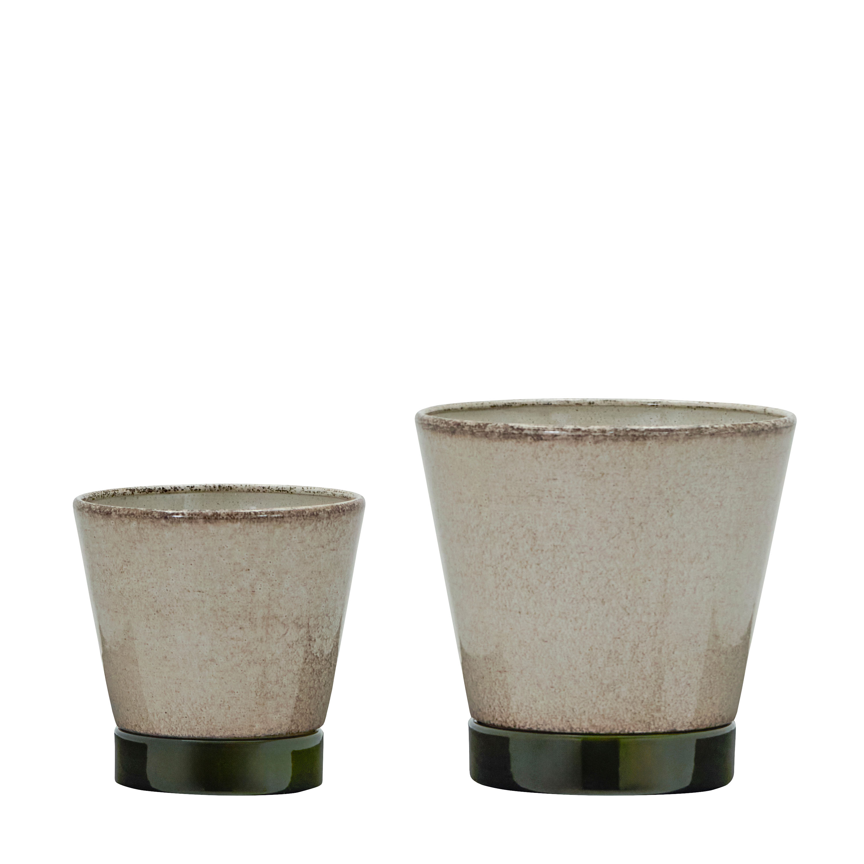 Lima Krukke Beige Grønn 2-pack