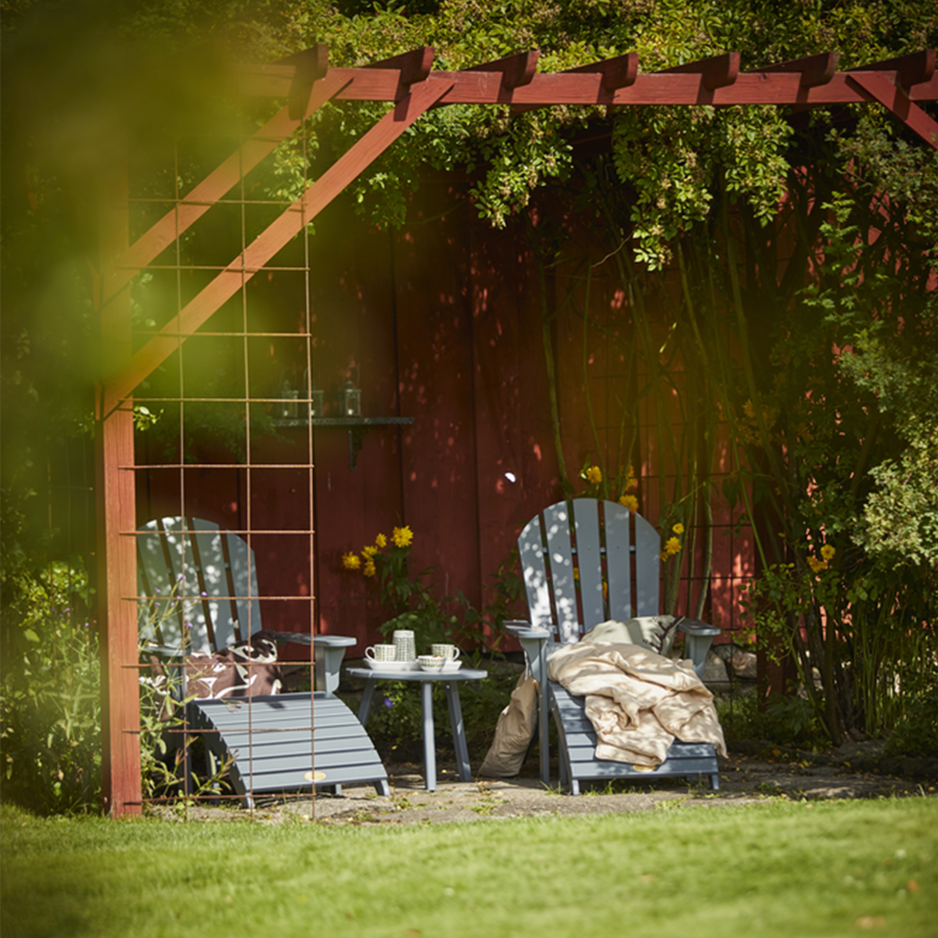 Hillerstorp Tennessee Terassituoli Teräksenharmaa