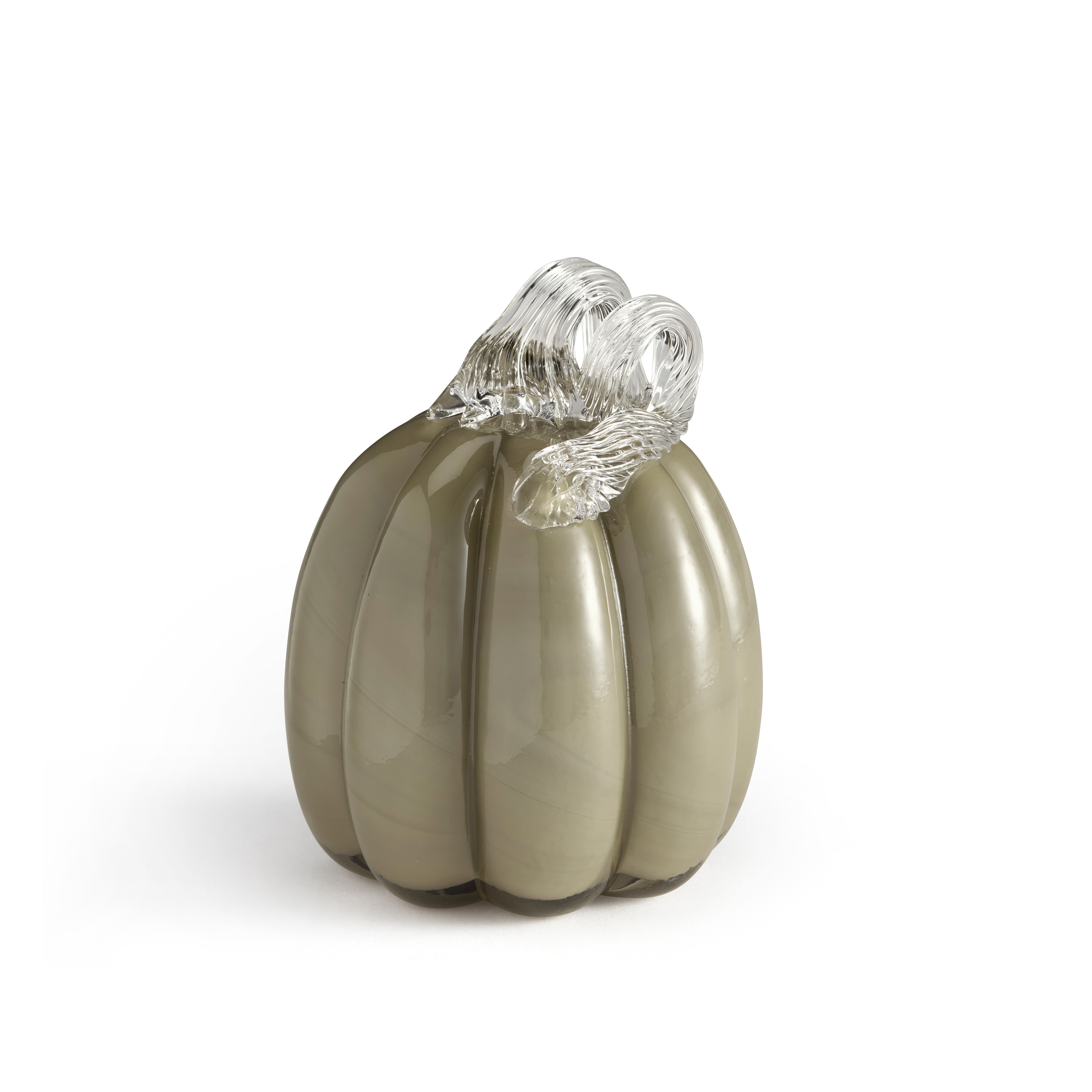 Pumpkin Dekoration Khaki 14cm